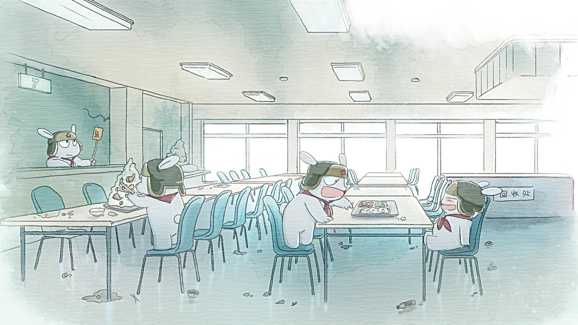 动漫,插画,手绘,米兔,360壁纸,儿童桌面专用