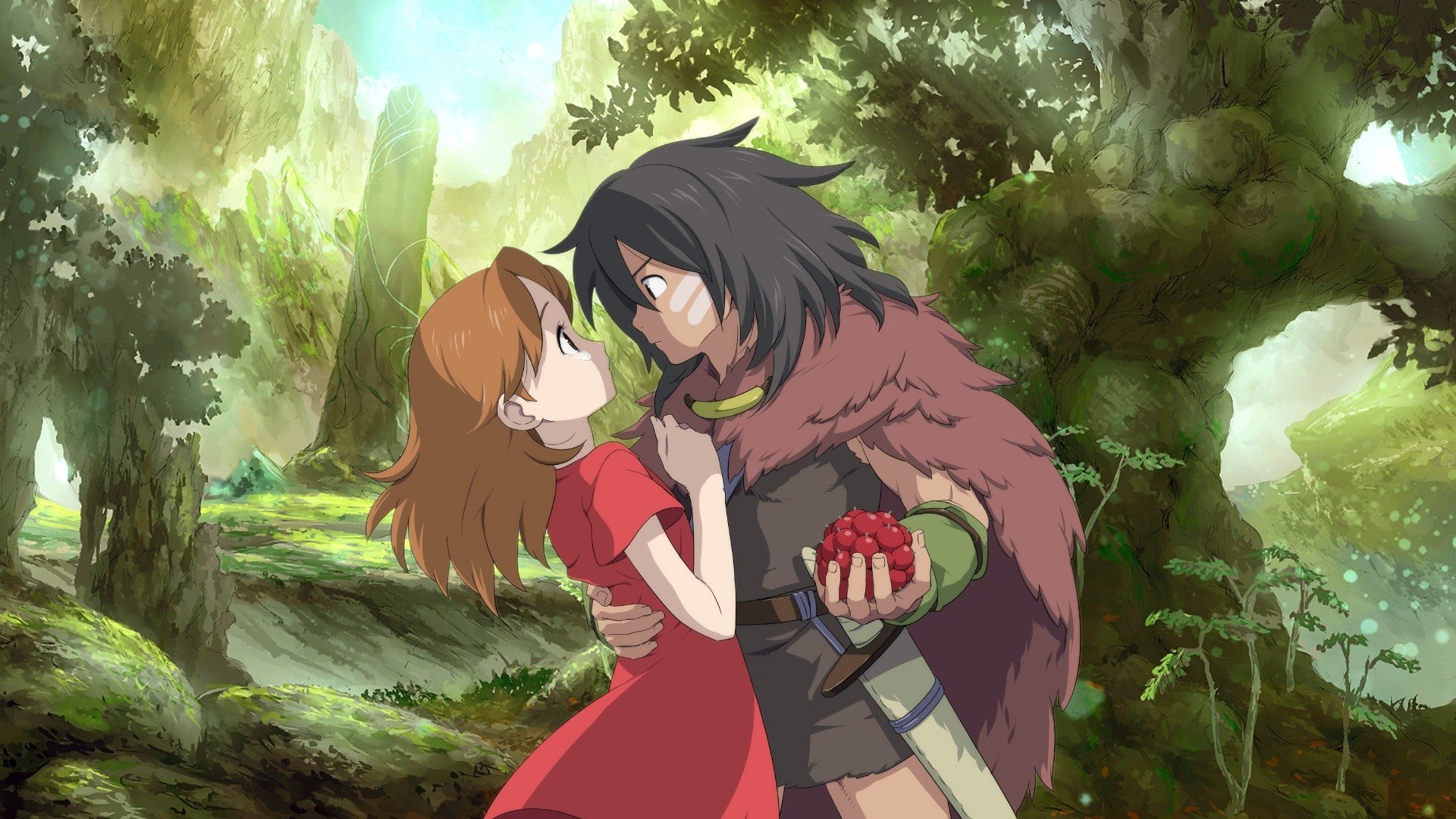 爱情美图,浪漫手绘,拥抱,借东西的小人阿莉埃蒂