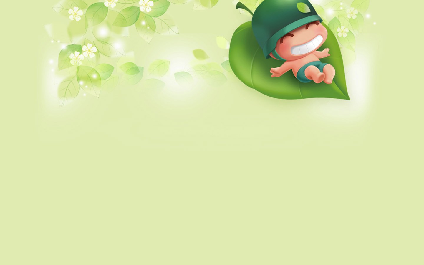 爱情美图,浪漫手绘,炮炮兵,爱心叶子