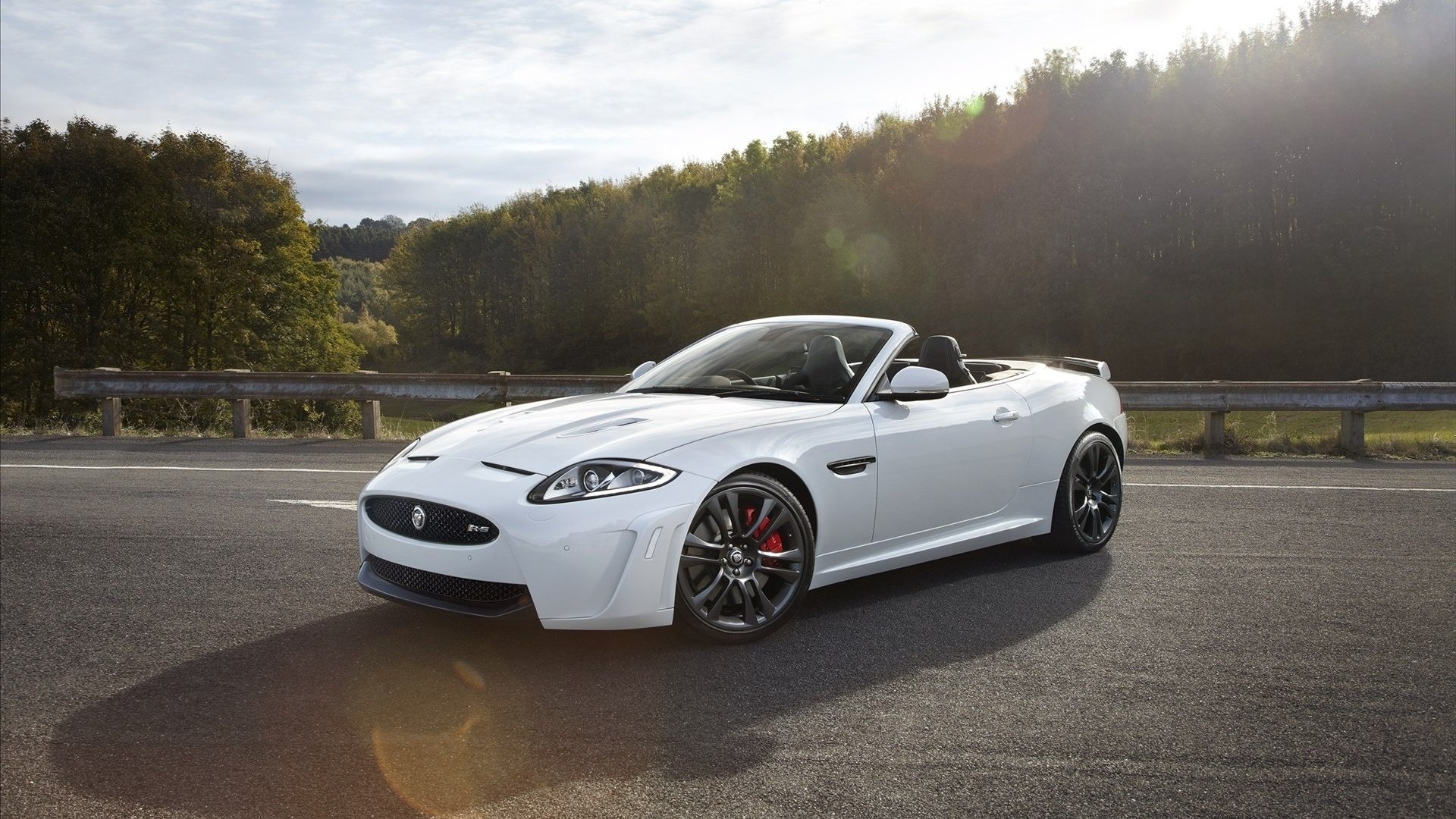 汽车,超跑,白色,捷豹,XKR-s,儿童桌面专用