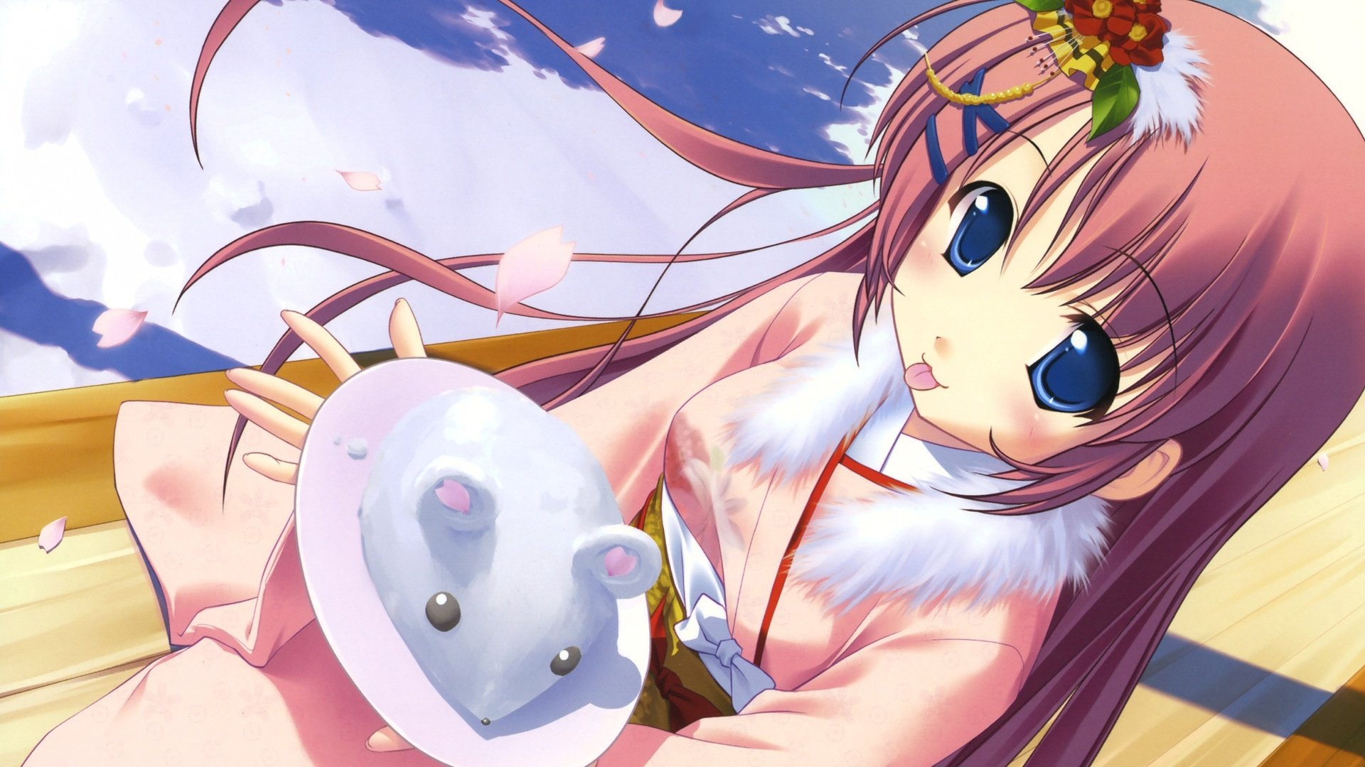 动漫,动漫少女,可爱,初音岛,儿童桌面专用