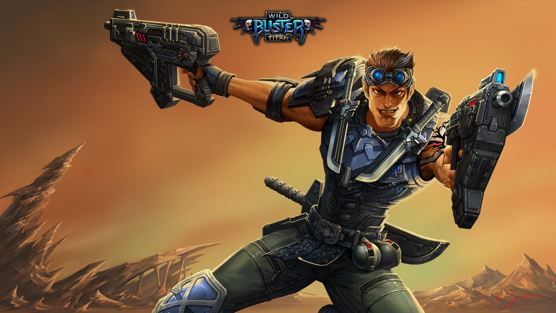 游戏,角色,荒野破坏者