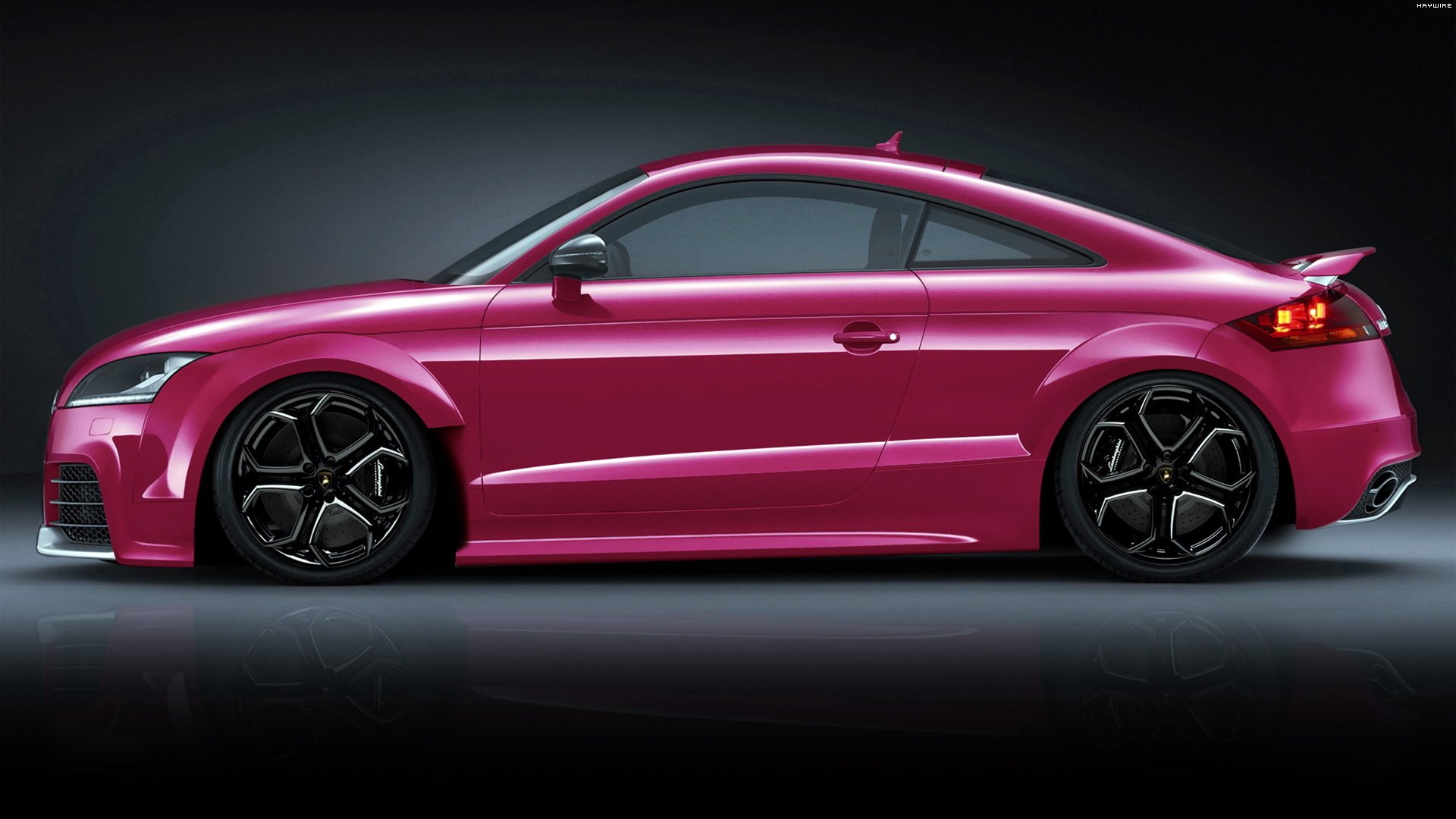 汽车,超跑,奥迪,粉色,TT,儿童桌面专用