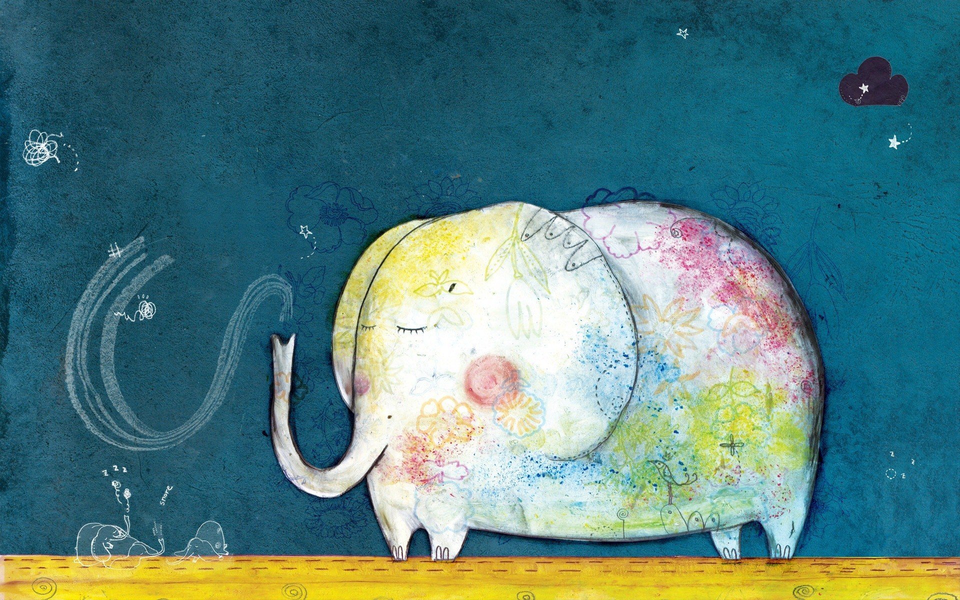 炫酷,手绘,设计,2月27日,儿童桌面专用