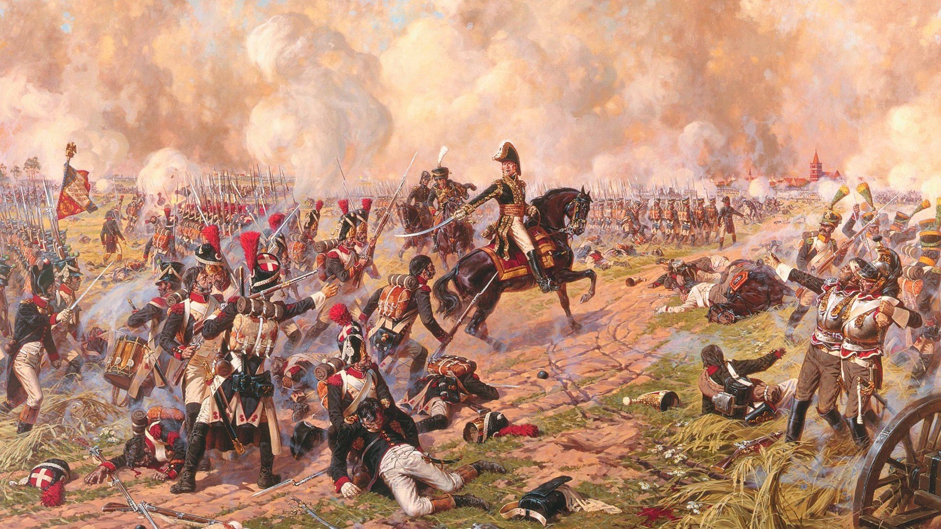 游戏,战争,插画,手绘,战争场面