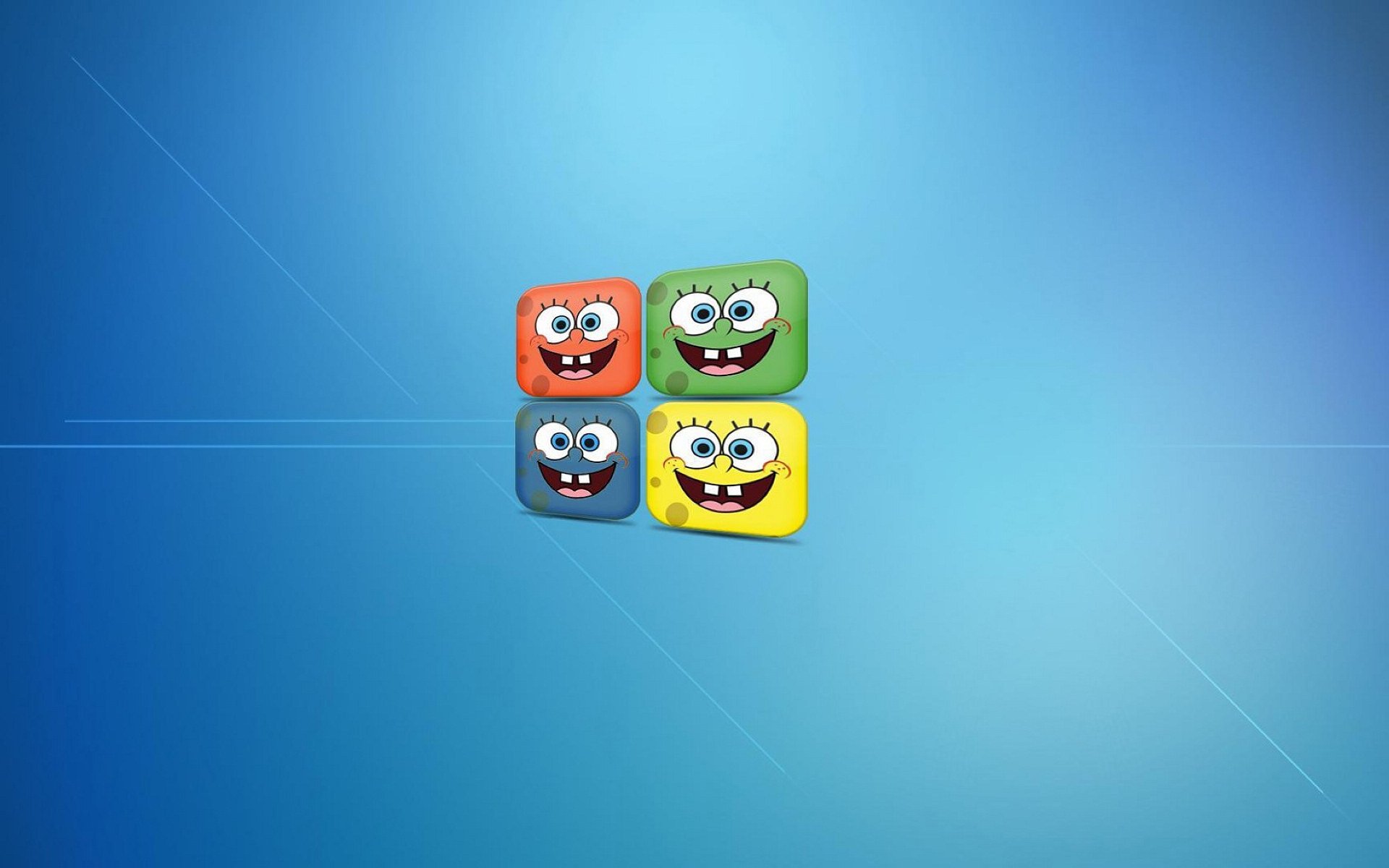 炫酷,设计,炫彩,海绵宝宝,2月6日,儿童桌面专用