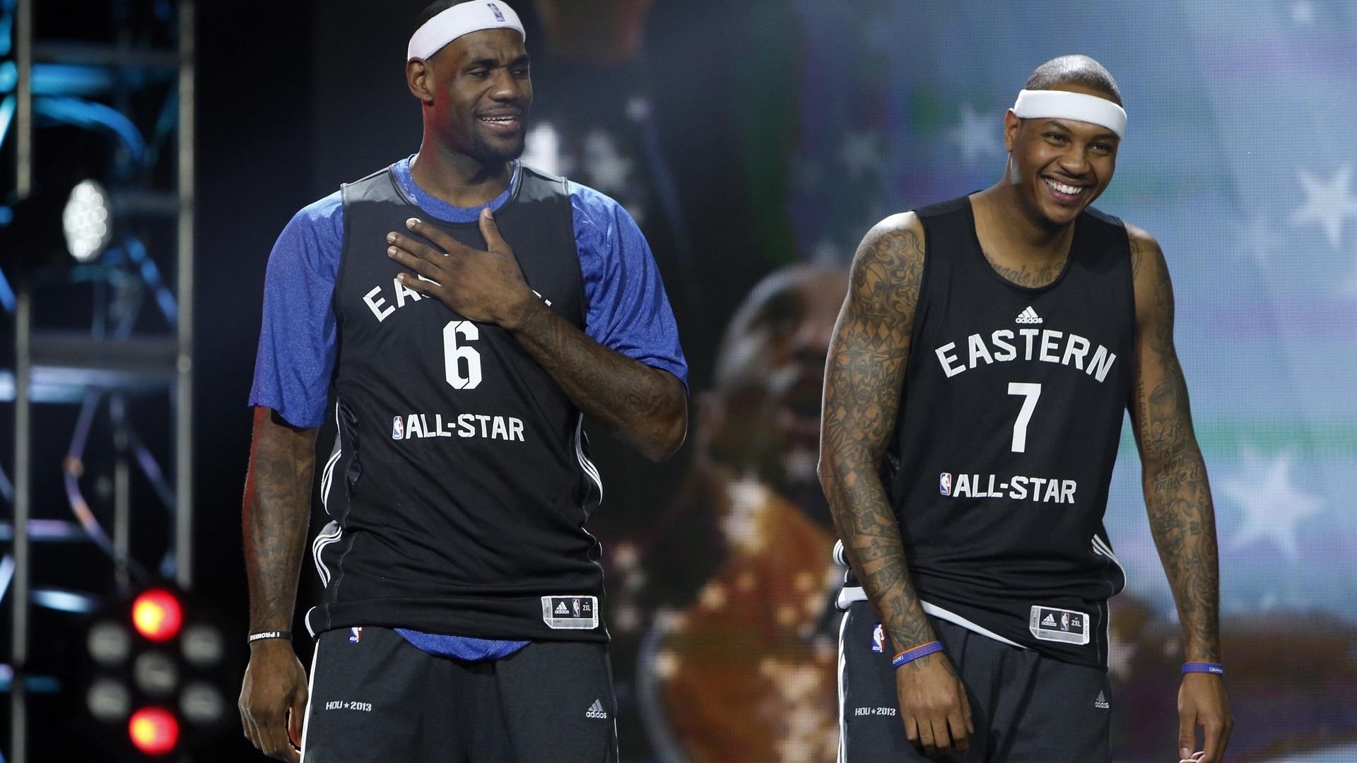 体育,NBA,詹姆斯,安东尼,2013年全明星