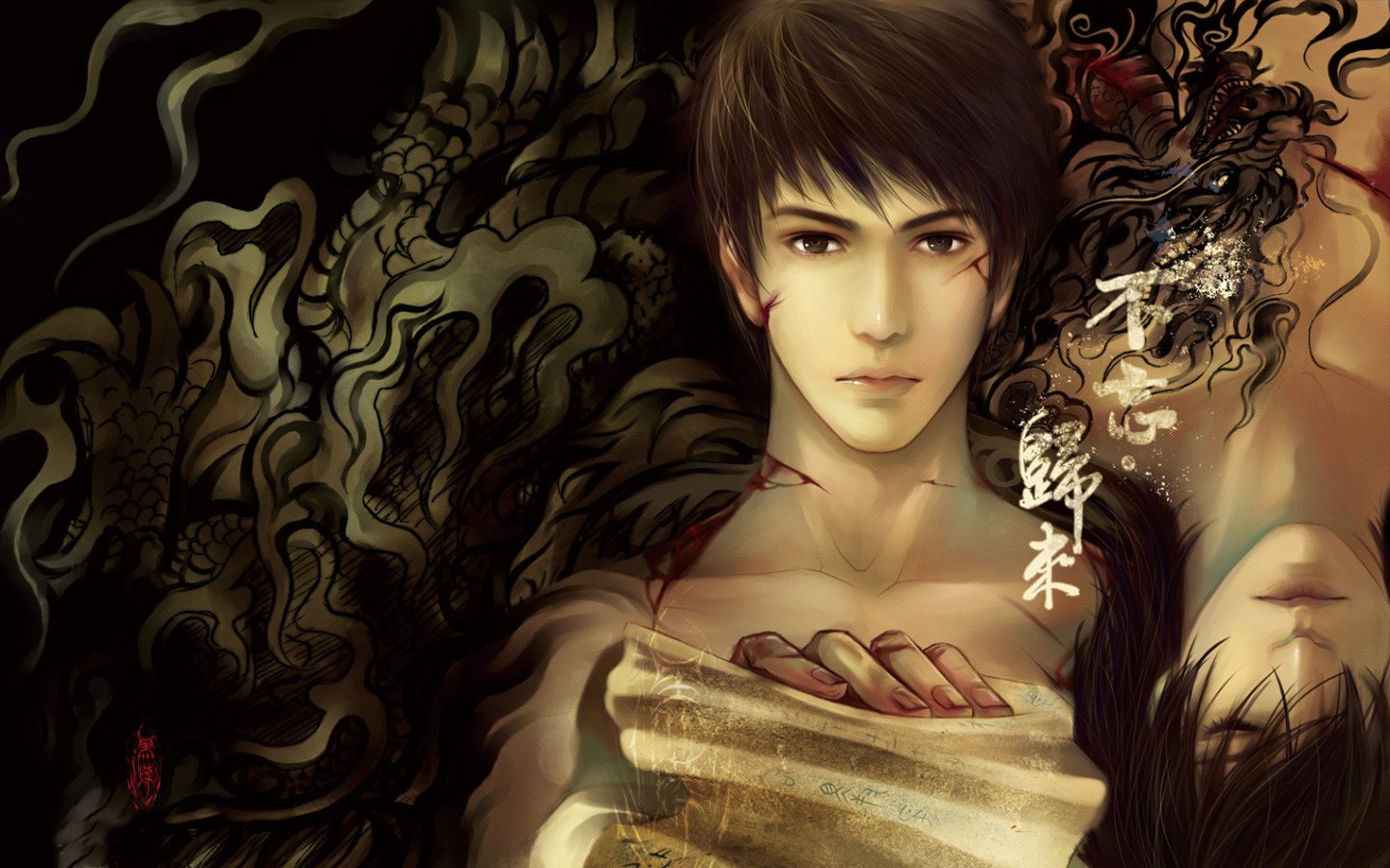 炫酷,设计,手绘,中国风,瓶邪王道,2月18日