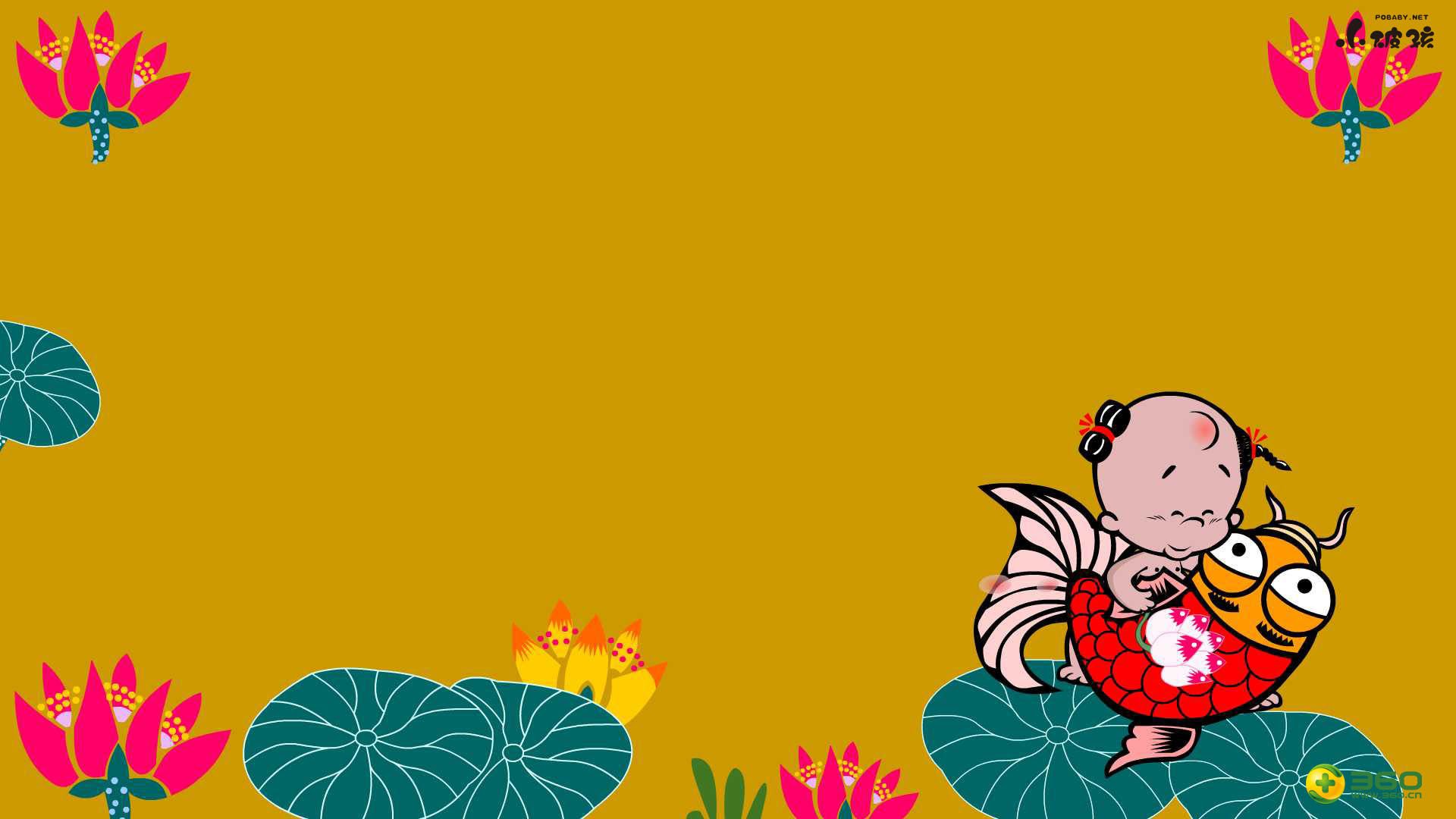 动漫,卡通,插画,破小孩,新年,元宵,儿童桌面专用