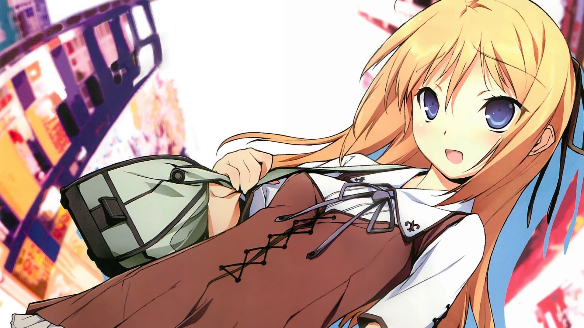 动漫,动漫少女,可爱,插画,迷茫管家与懦弱的我,儿童桌面专用