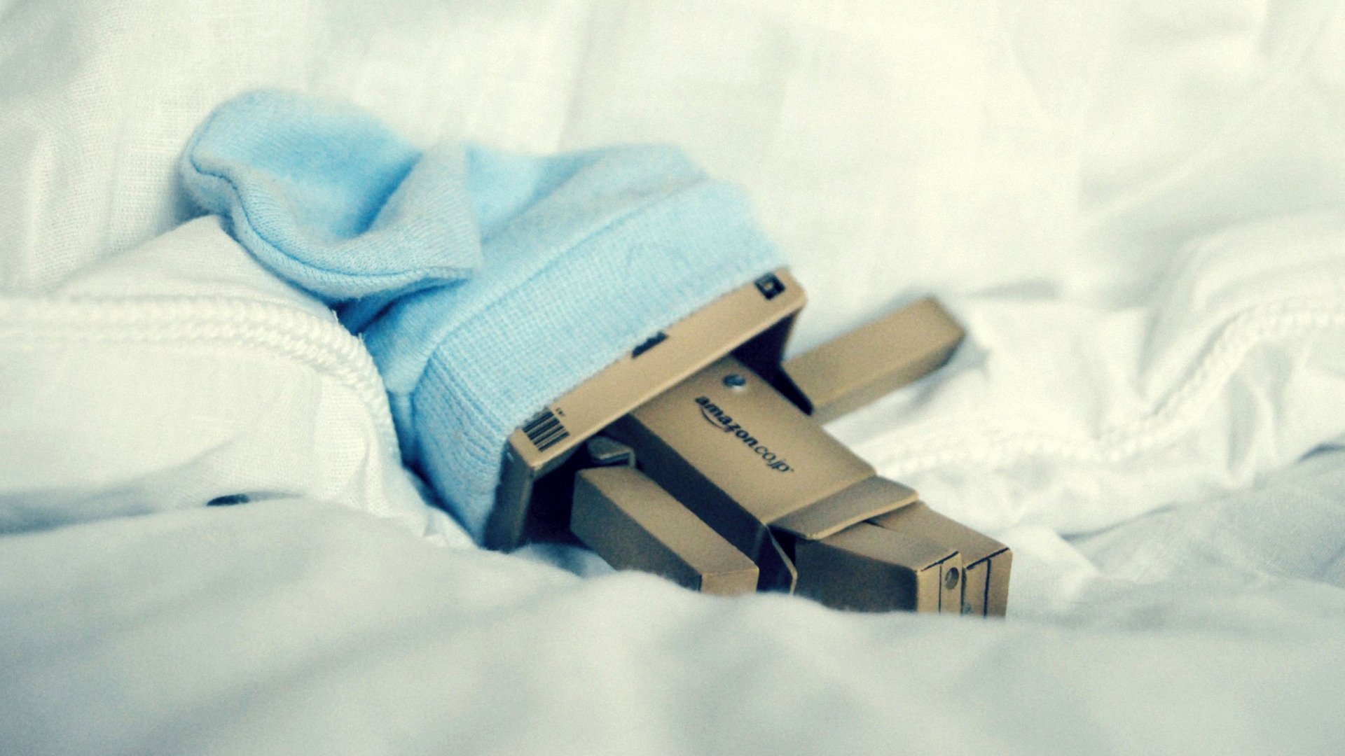 小清新,温馨一刻,纸箱人,2月7日,儿童桌面专用