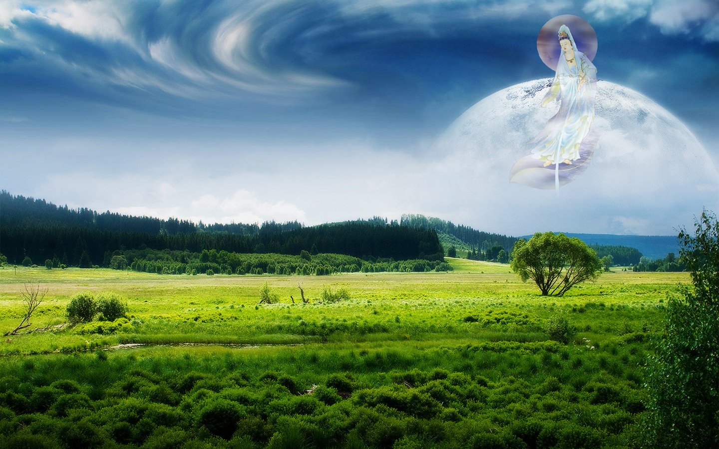 炫酷,设计,佛教主题,2月27日,儿童桌面专用