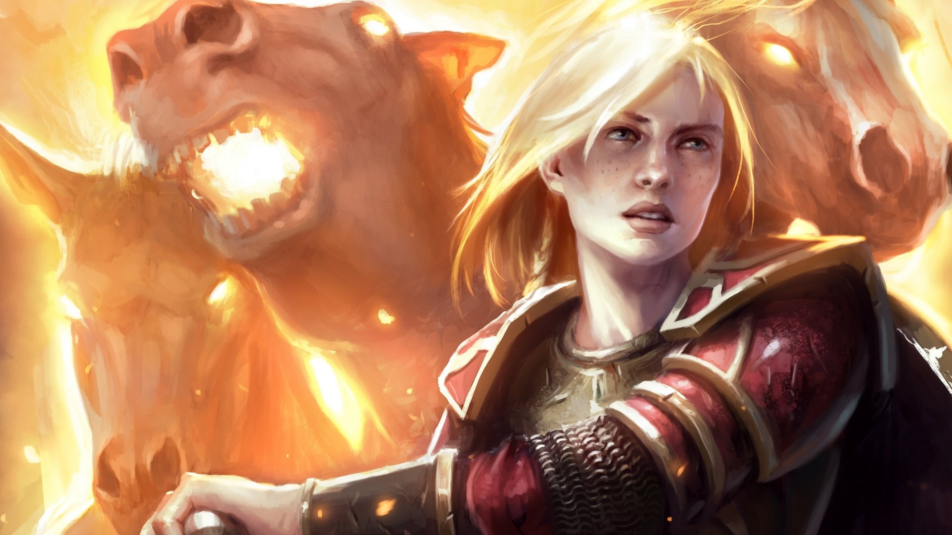 游戏,插画,CG图,手绘,中土守护者