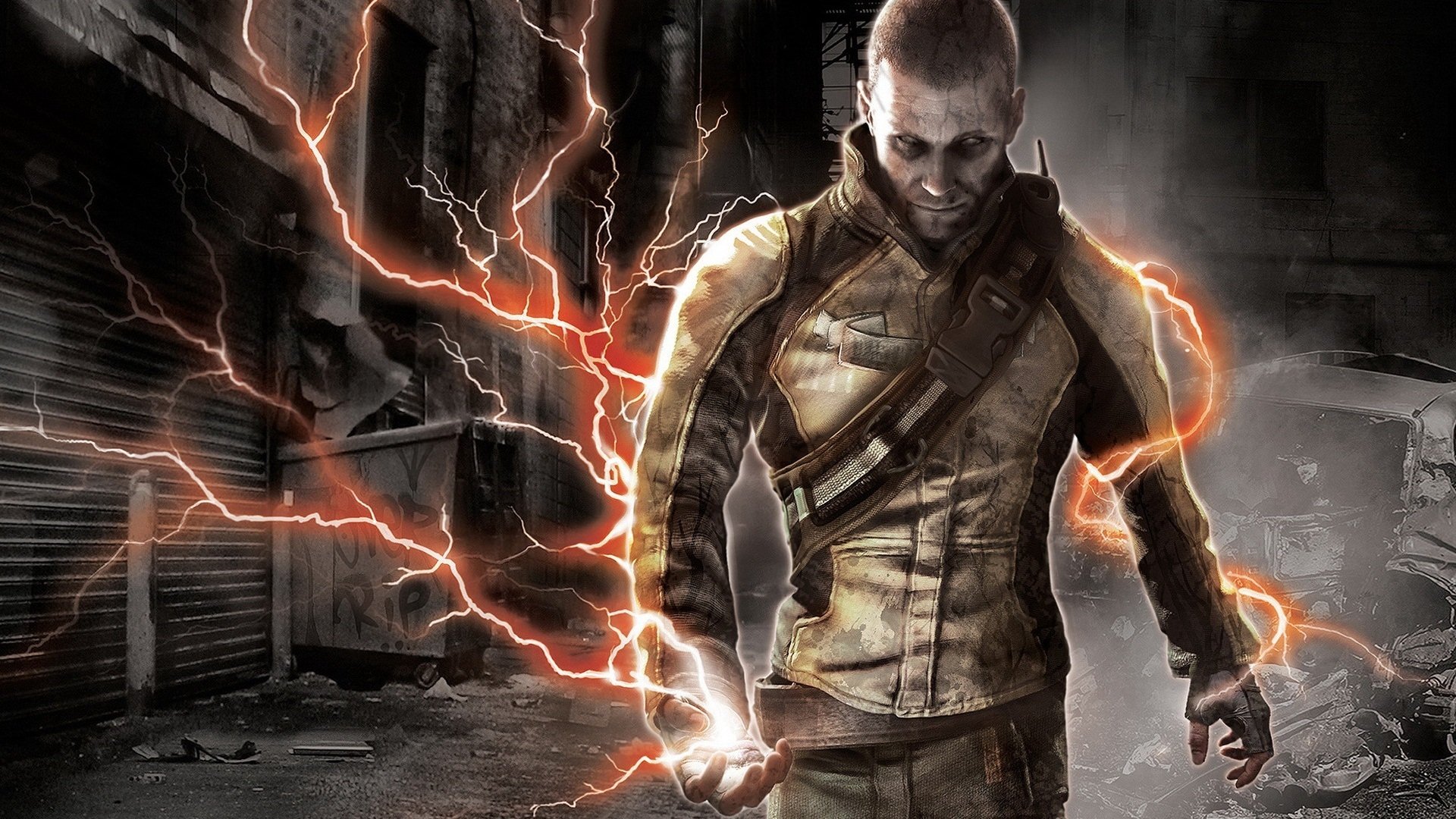 游戏,插画,CG图,手绘,恶名昭著