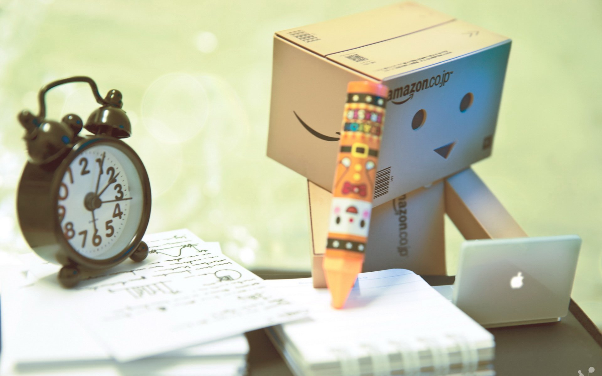 小清新,静物写真,纸箱人,2月21日,儿童桌面专用