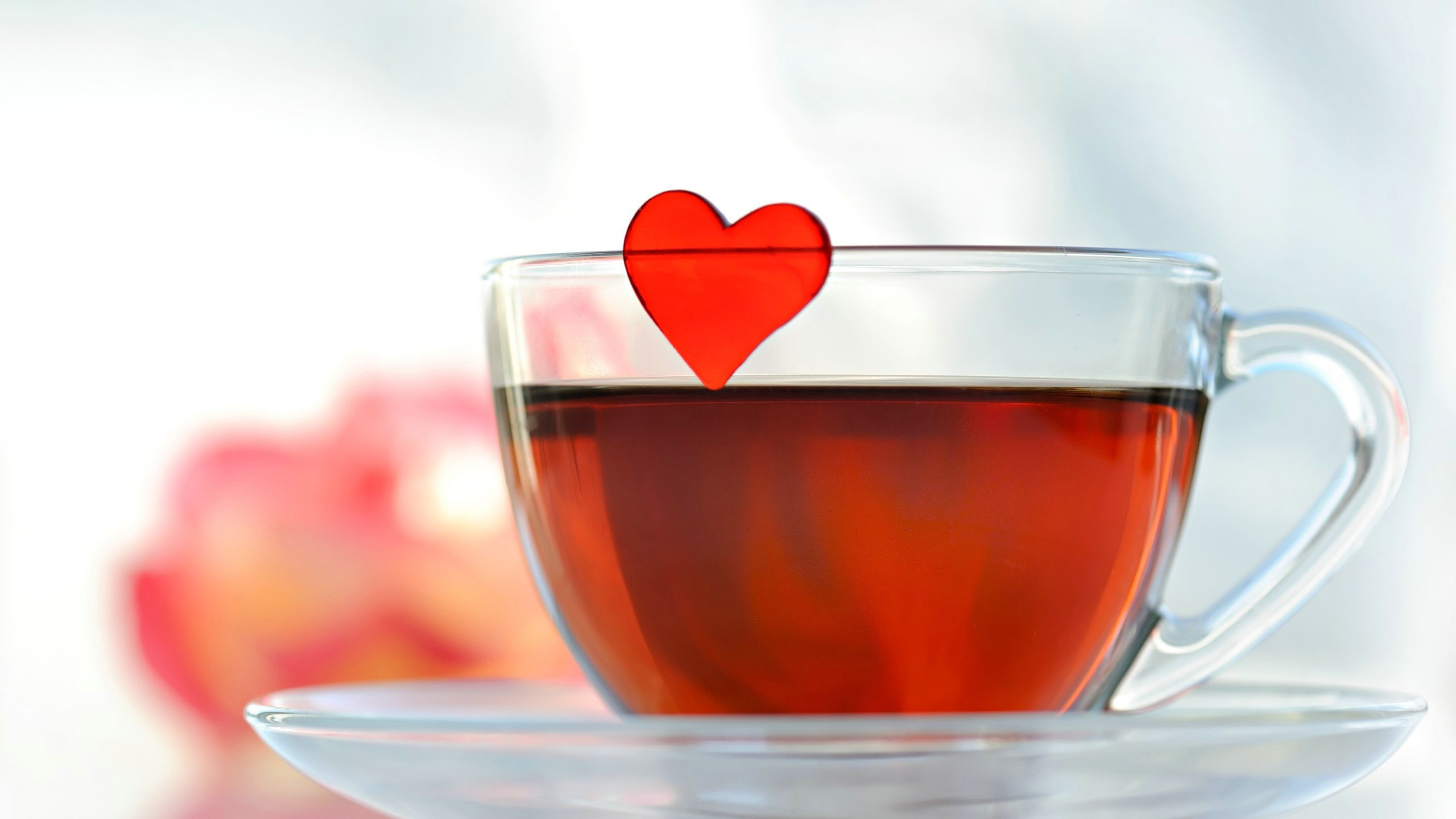 爱情美图,唯美温馨,爱心咖啡