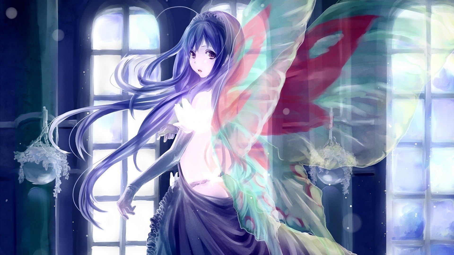 动漫,卡通,插画,手绘,卡通少女,加速世界黑雪姬,儿童桌面专用