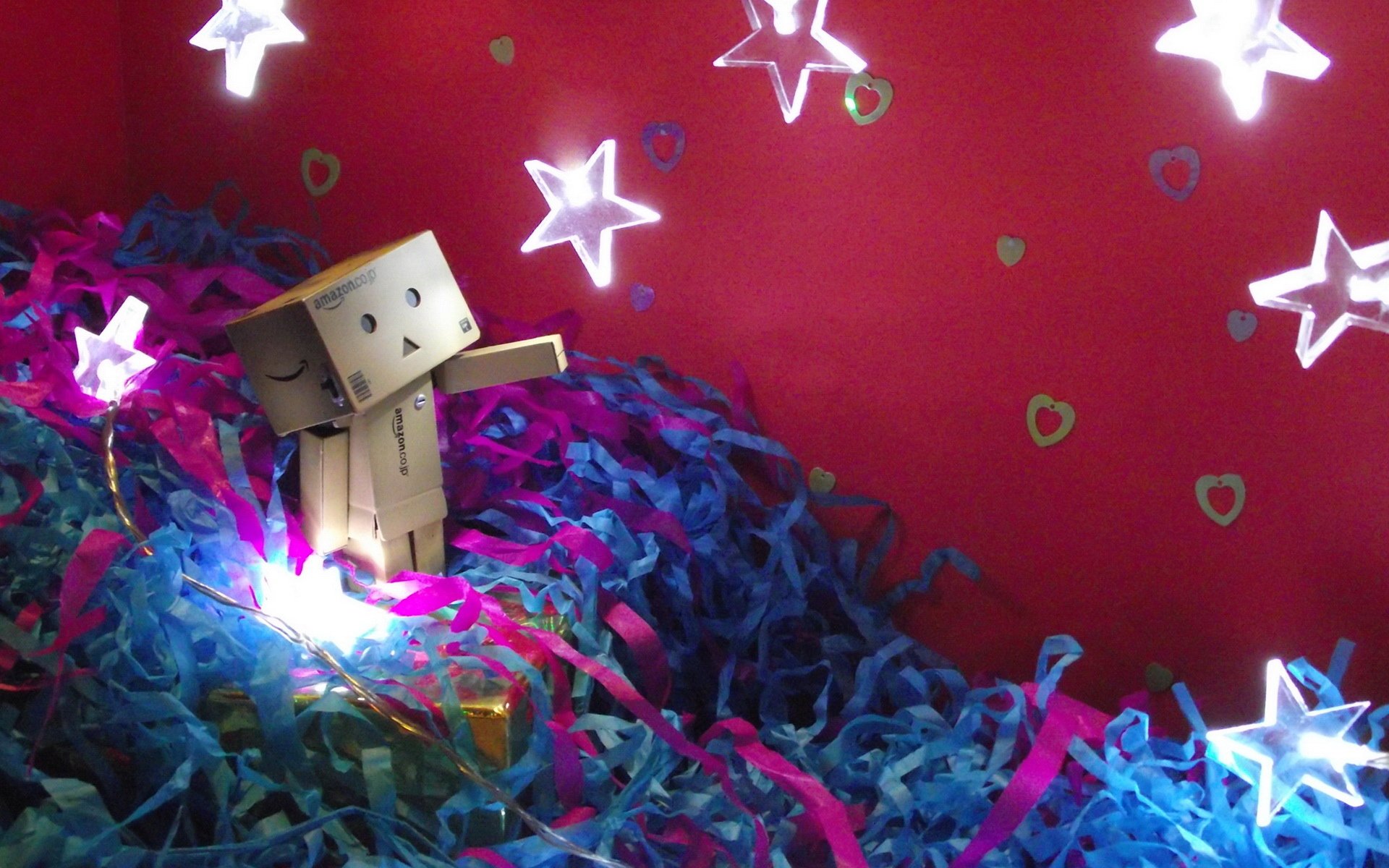 小清新,温馨一刻,纸箱人,2月26日,儿童桌面专用