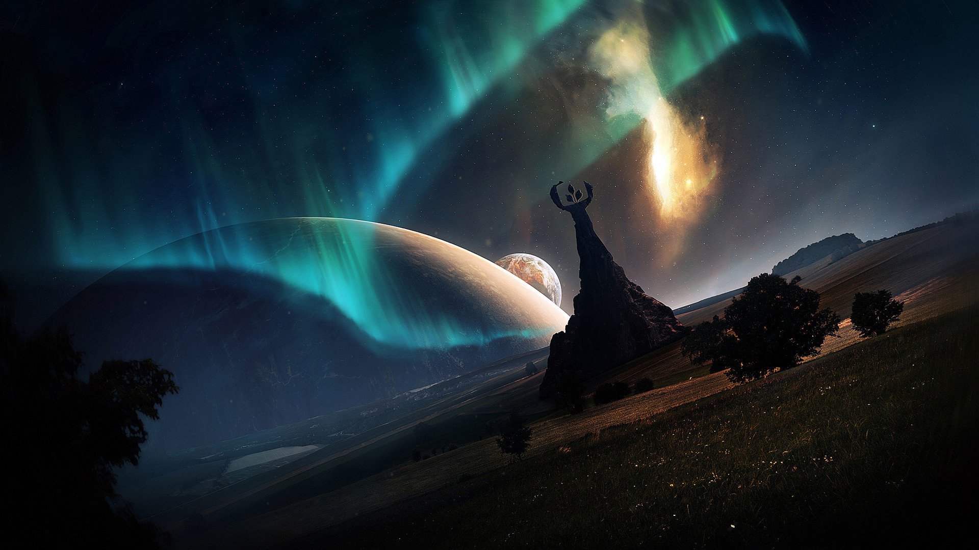 炫酷,星空,宇宙,2月25日,儿童桌面专用