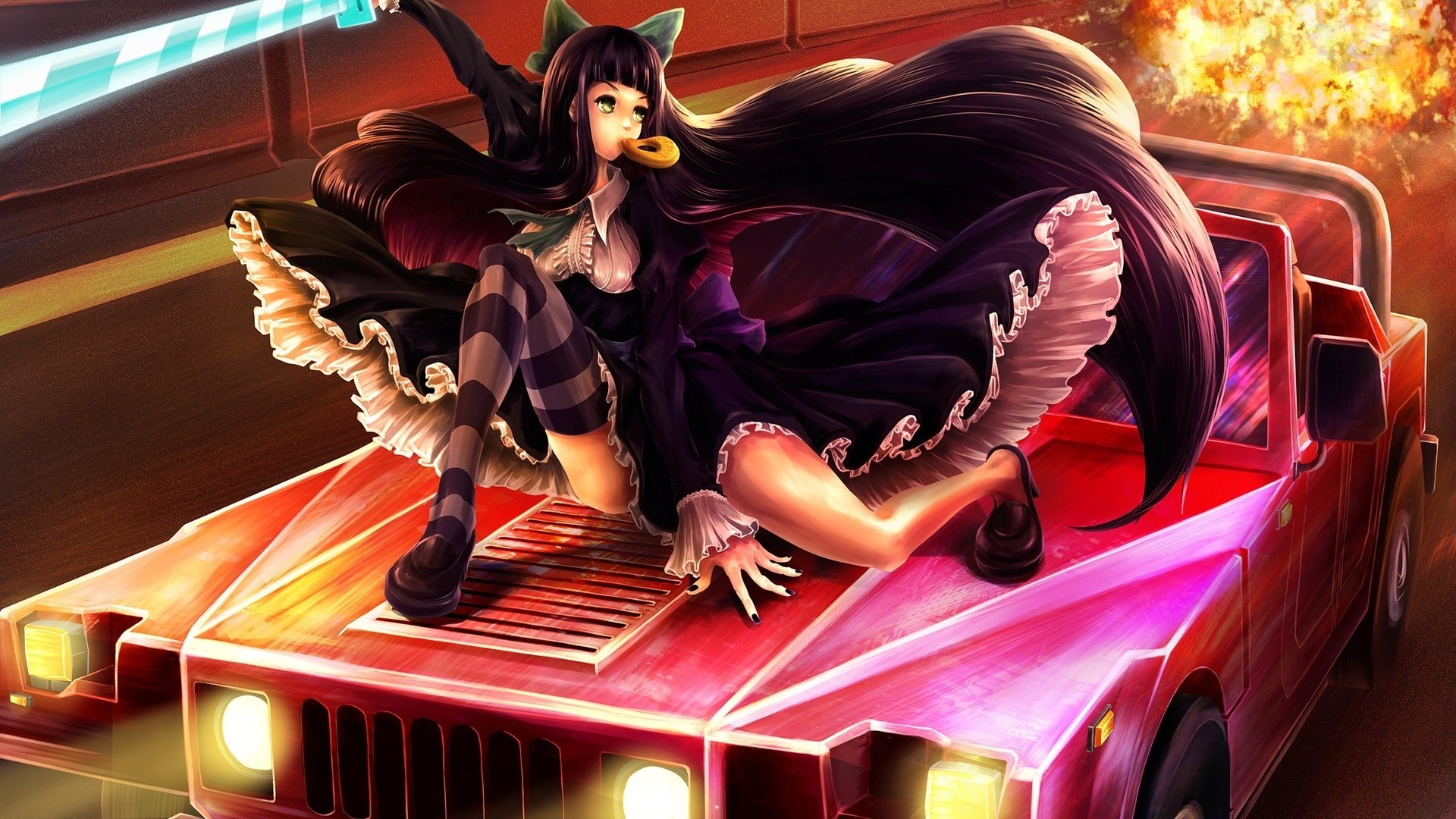 动漫,插画,可爱,女仆