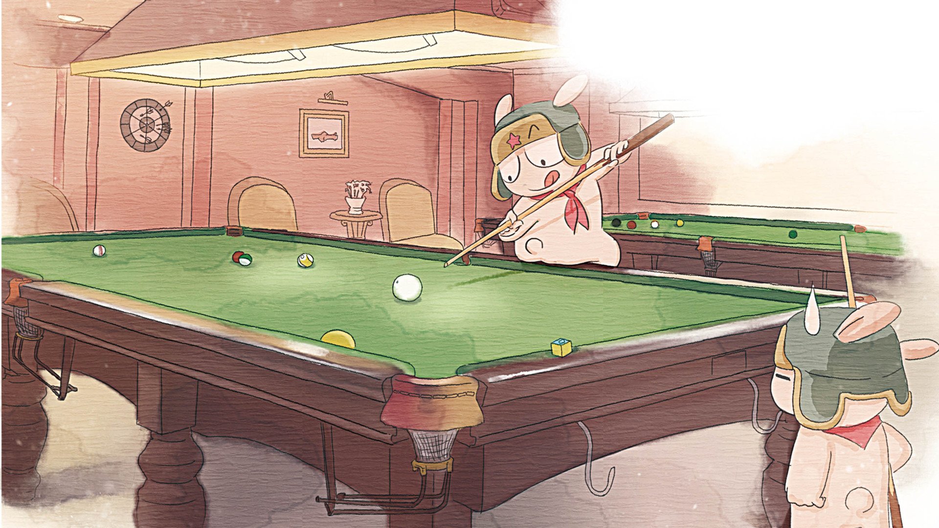 动漫,插画,手绘,米兔,可爱,儿童桌面专用