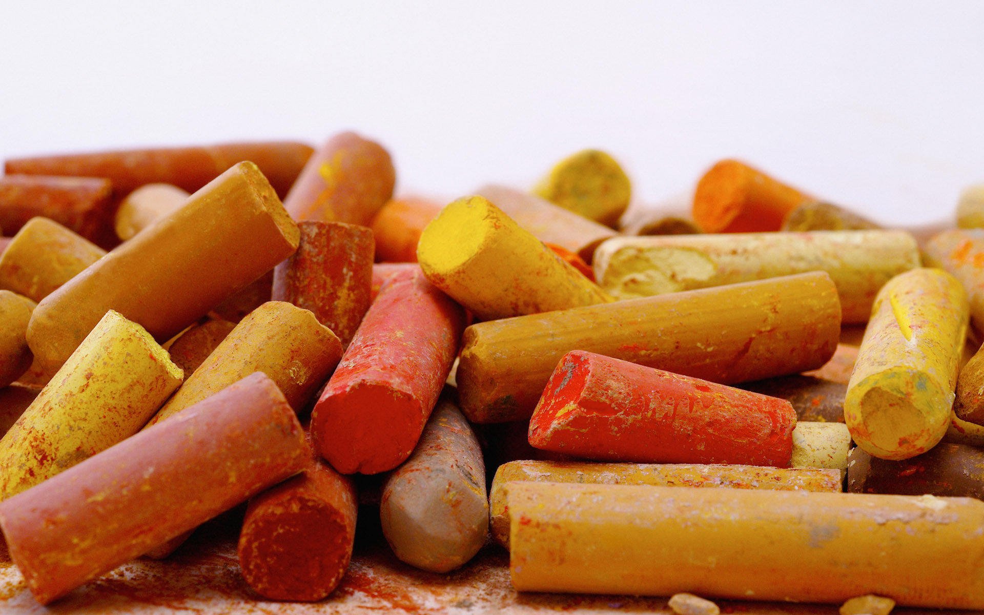 小清新,静物写真,粉笔,2月7日,儿童桌面专用