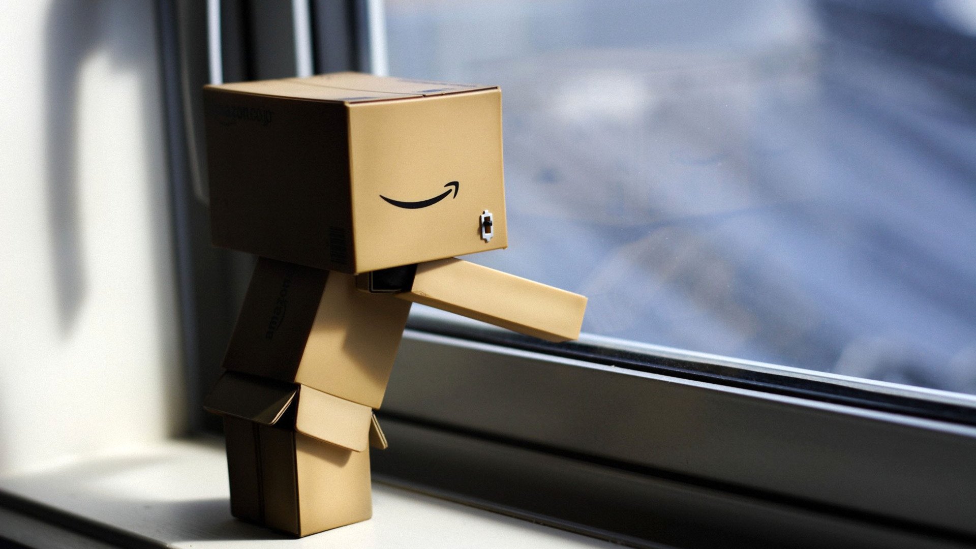 小清新,温馨一刻,纸箱人,2月19日,儿童桌面专用