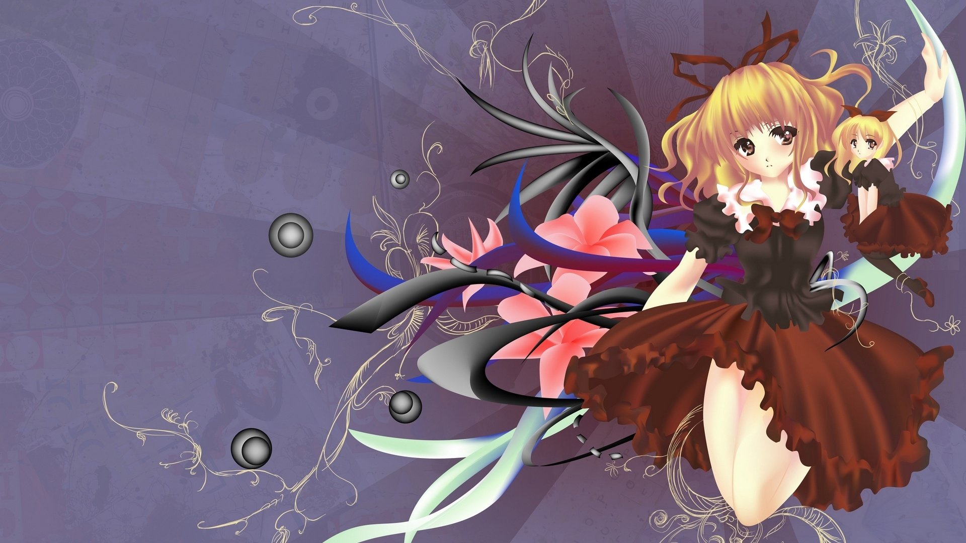 动漫,动漫少女,东方,插画,可爱,儿童桌面专用