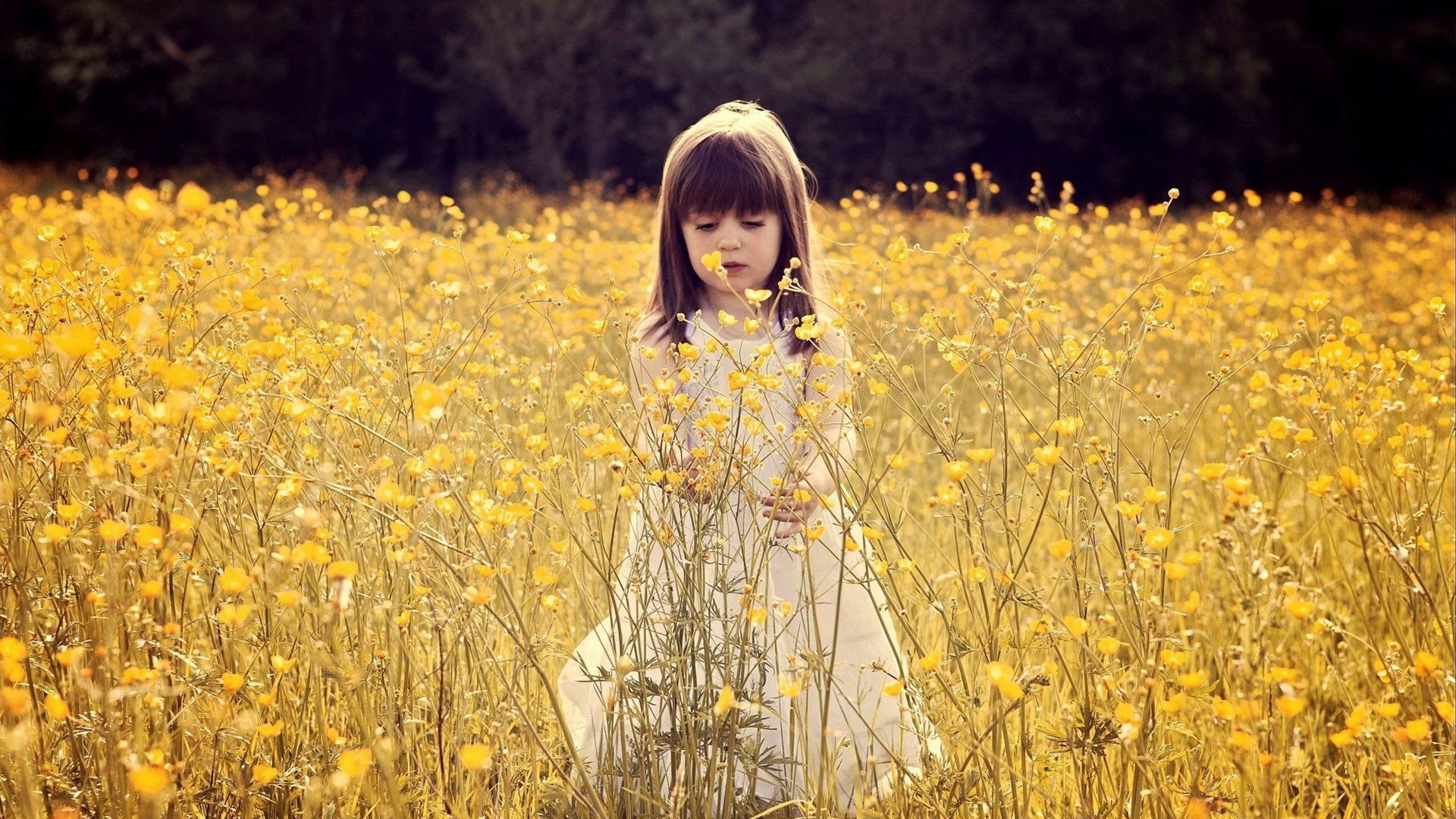 小清新,温馨一刻,小女孩,2月25日,儿童桌面专用