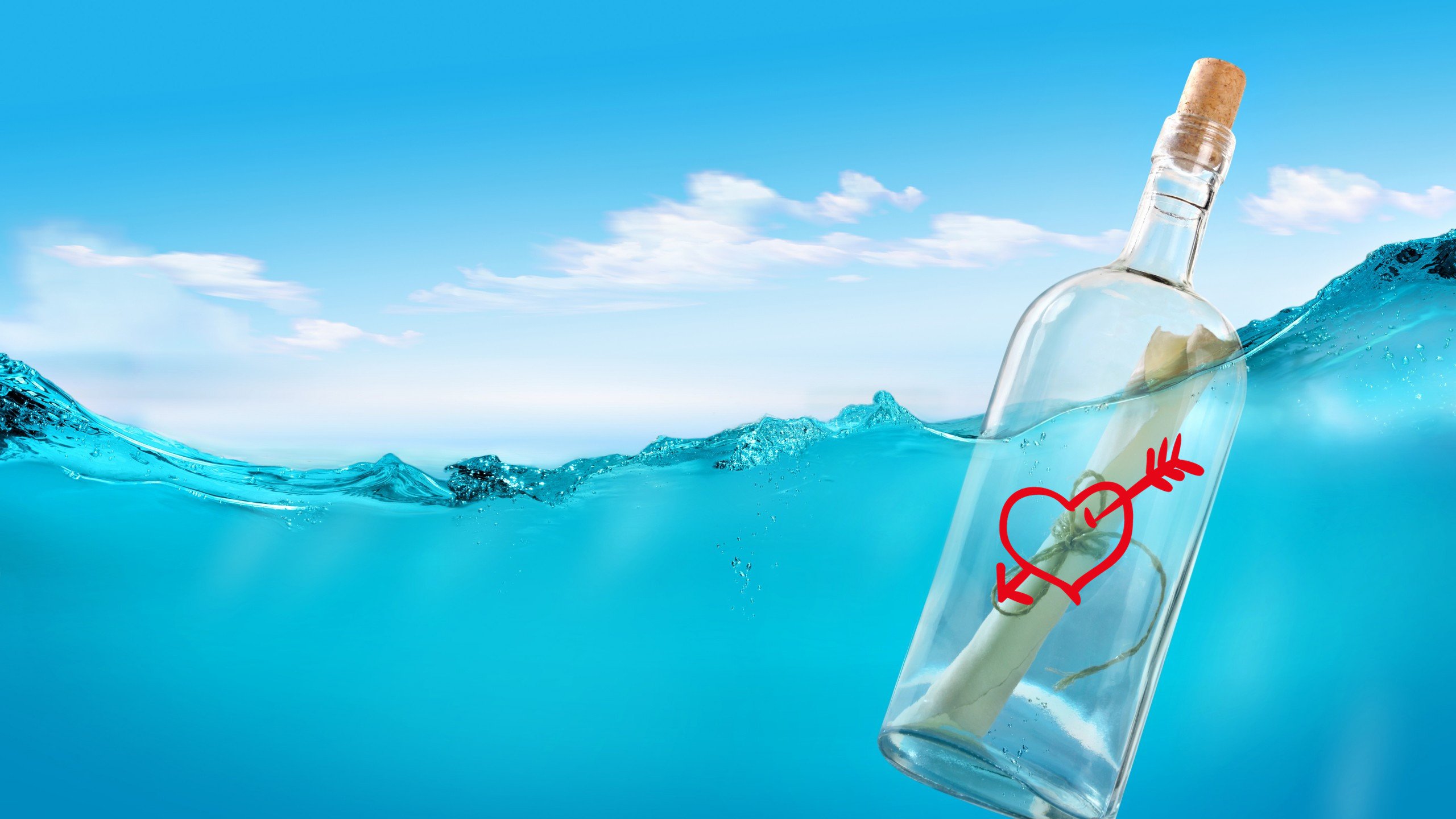 爱情美图,唯美温馨,漂亮,许愿瓶