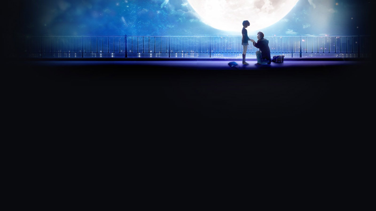 爱情美图,浪漫手绘,求婚,牵手