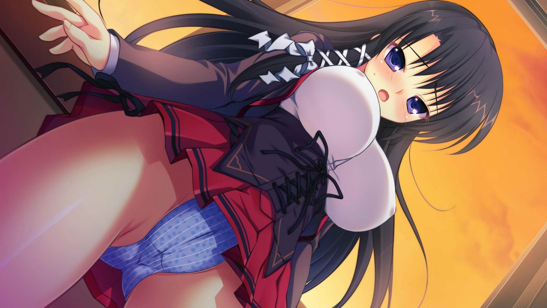 动漫,动漫少女,巨乳,女仆,真夏之夜的雪物语