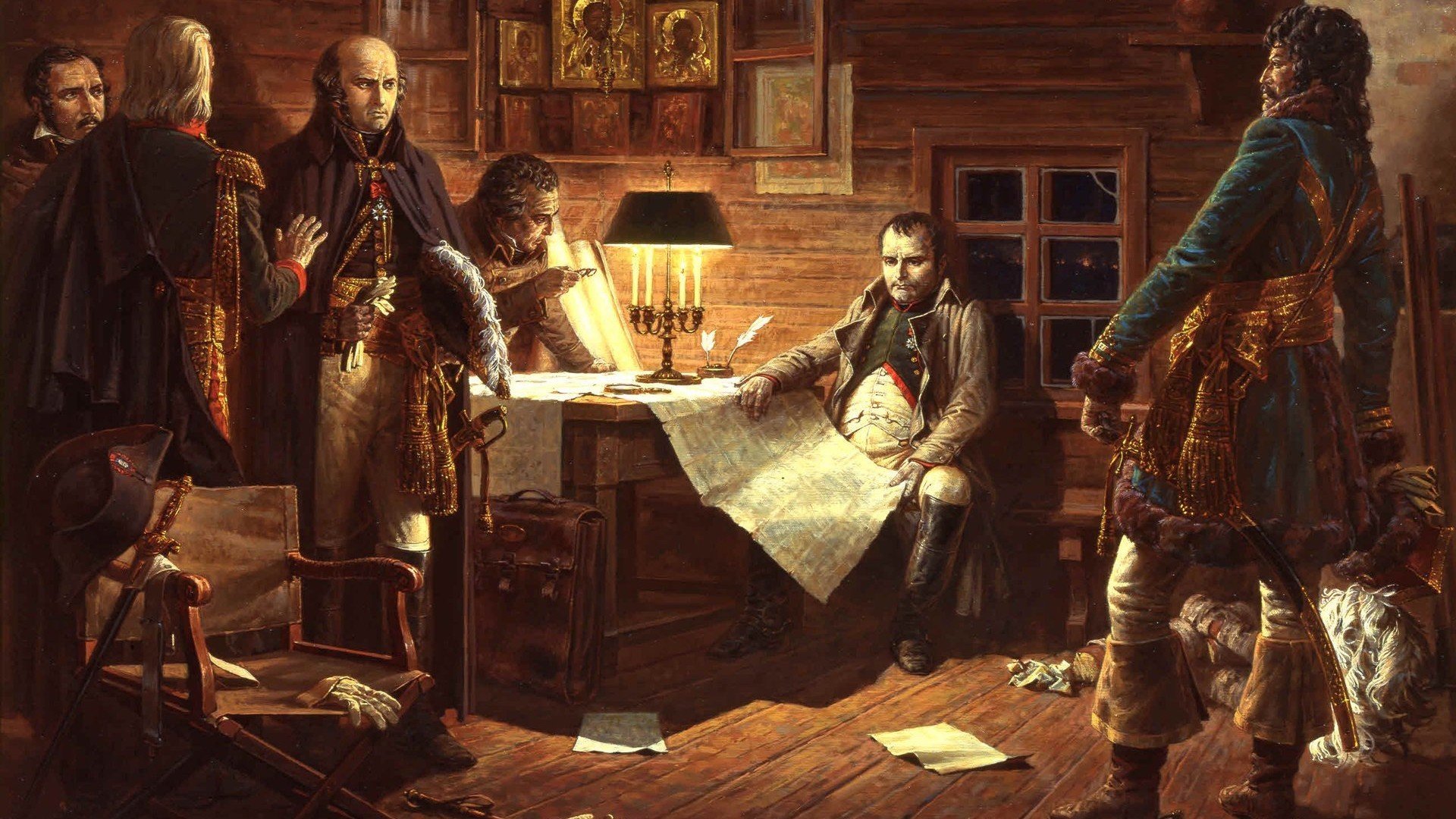 游戏,插画,手绘,战争场面