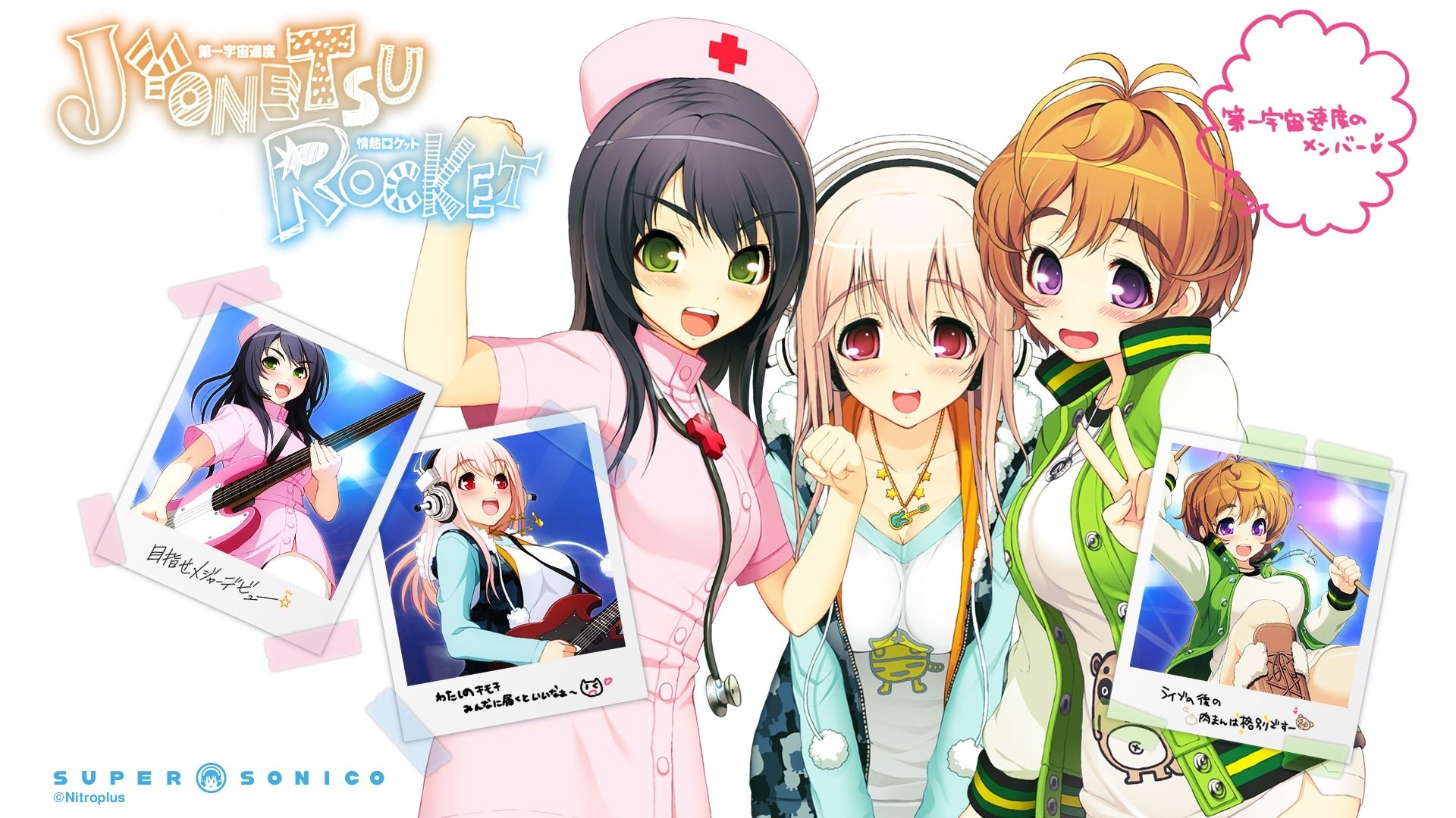 动漫,动漫少女,插画,索尼子,儿童桌面专用