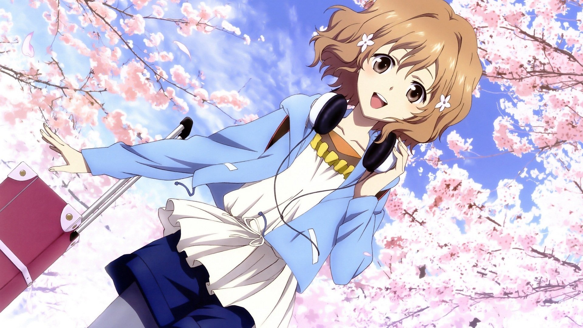 动漫,动漫少女,可爱,春天,花开伊吕波,儿童桌面专用