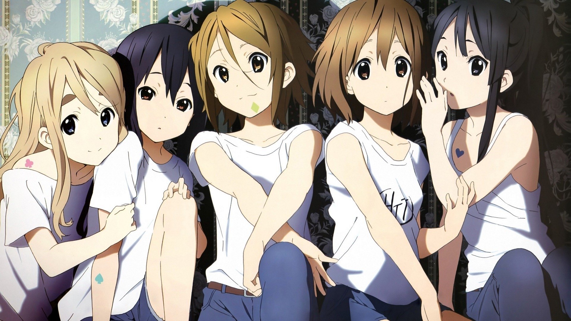 动漫,动漫少女,插画,轻音少女,儿童桌面专用