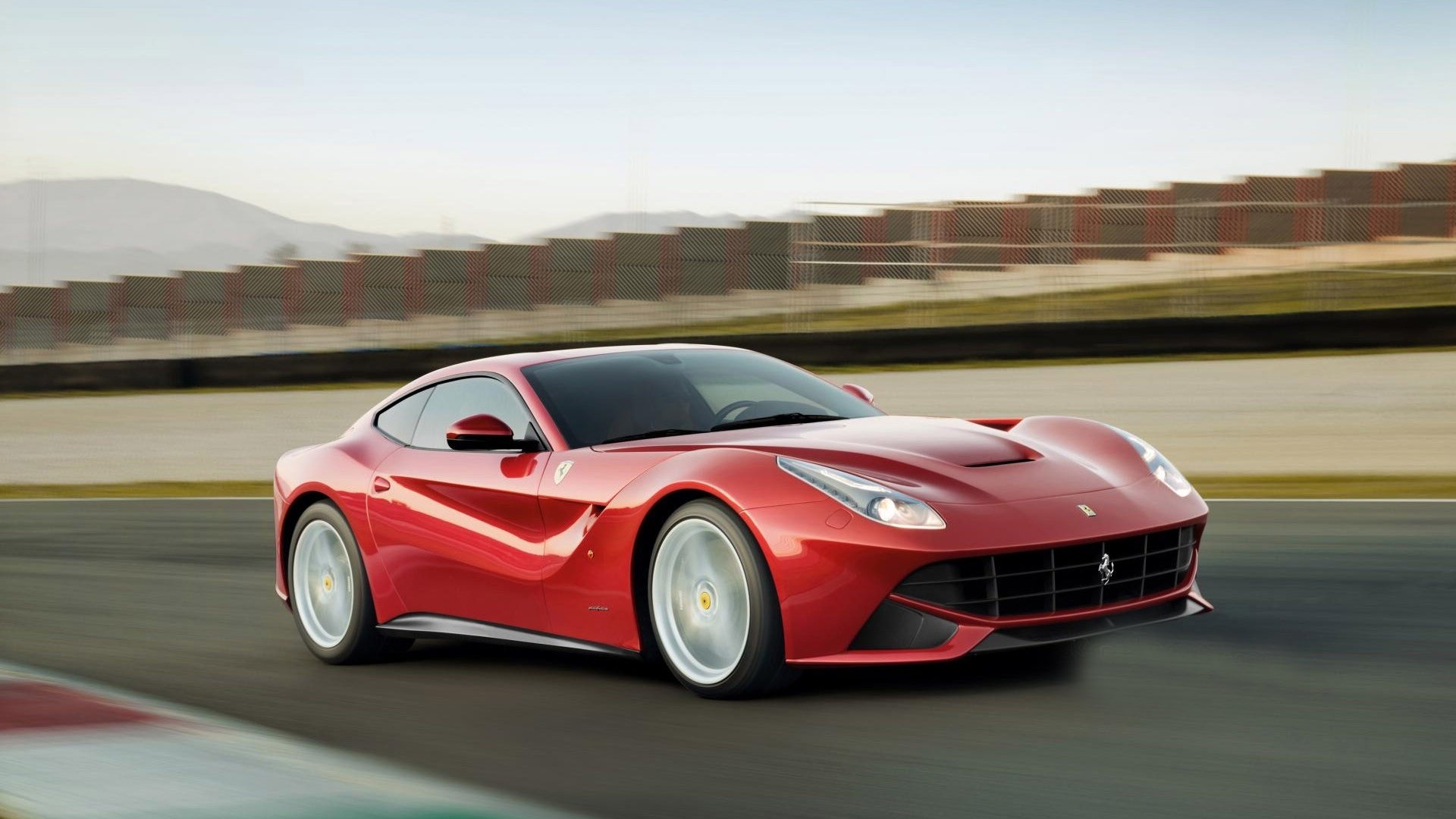 汽车,超跑,法拉利,红色,F12,儿童桌面专用