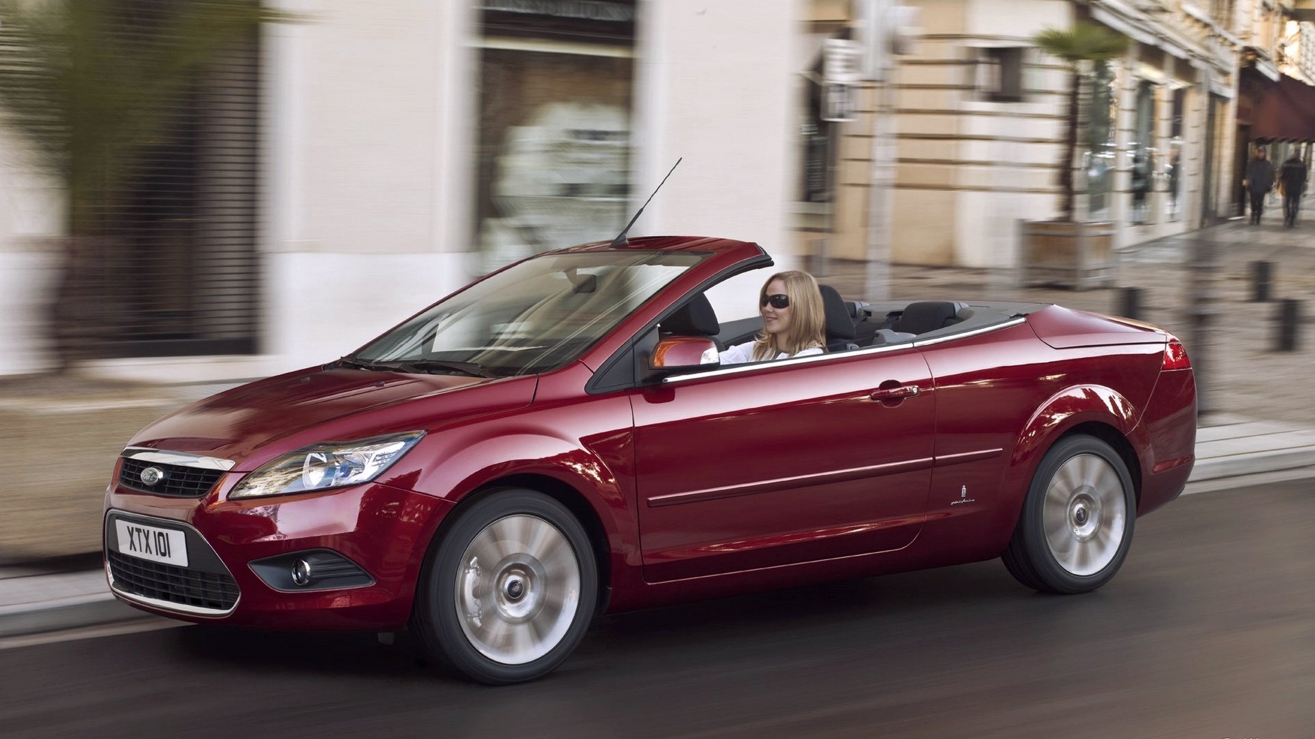 汽车,轿跑,福特,蒙迪欧,敞篷版,红色,儿童桌面专用