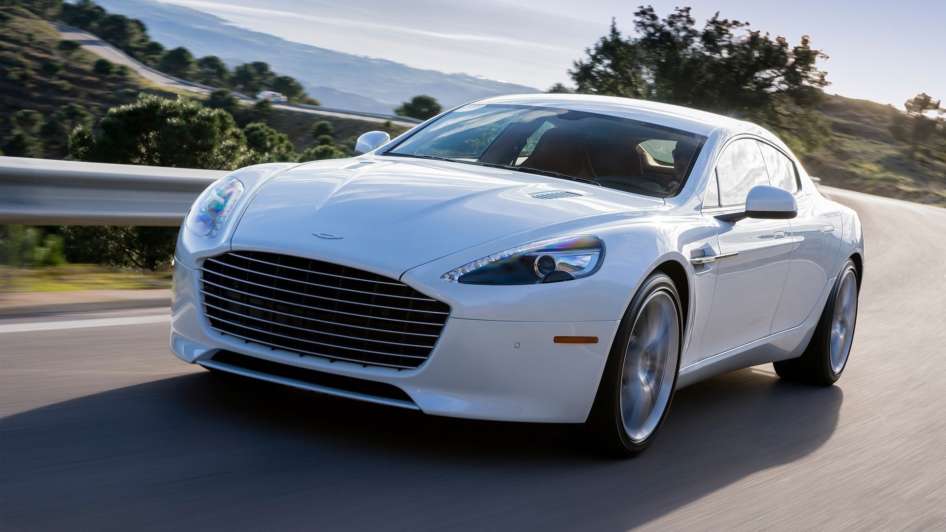 汽车,超跑,阿斯顿马丁,白色,儿童桌面专用