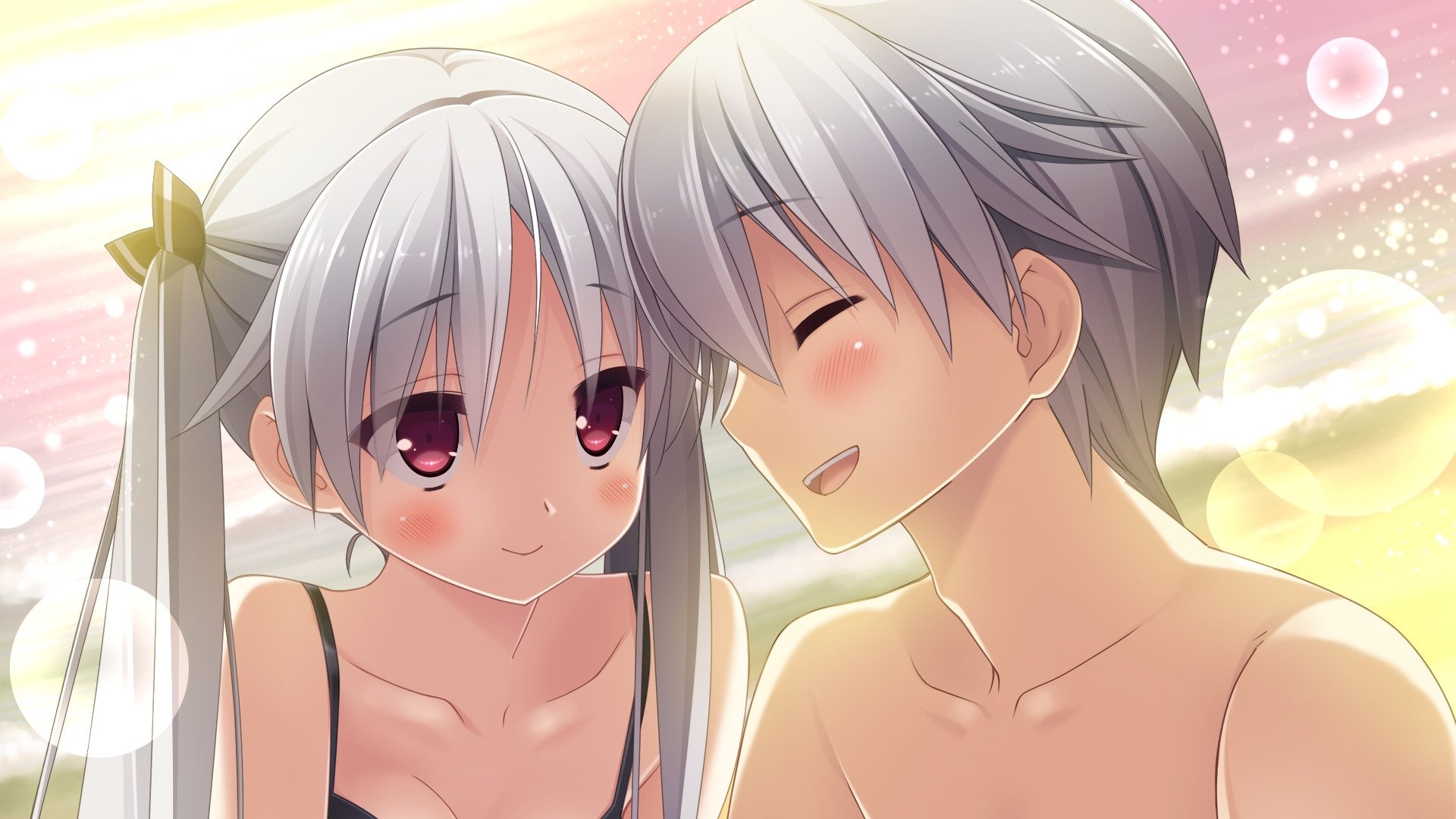 动漫,动漫少女,可爱,仓野家的双子