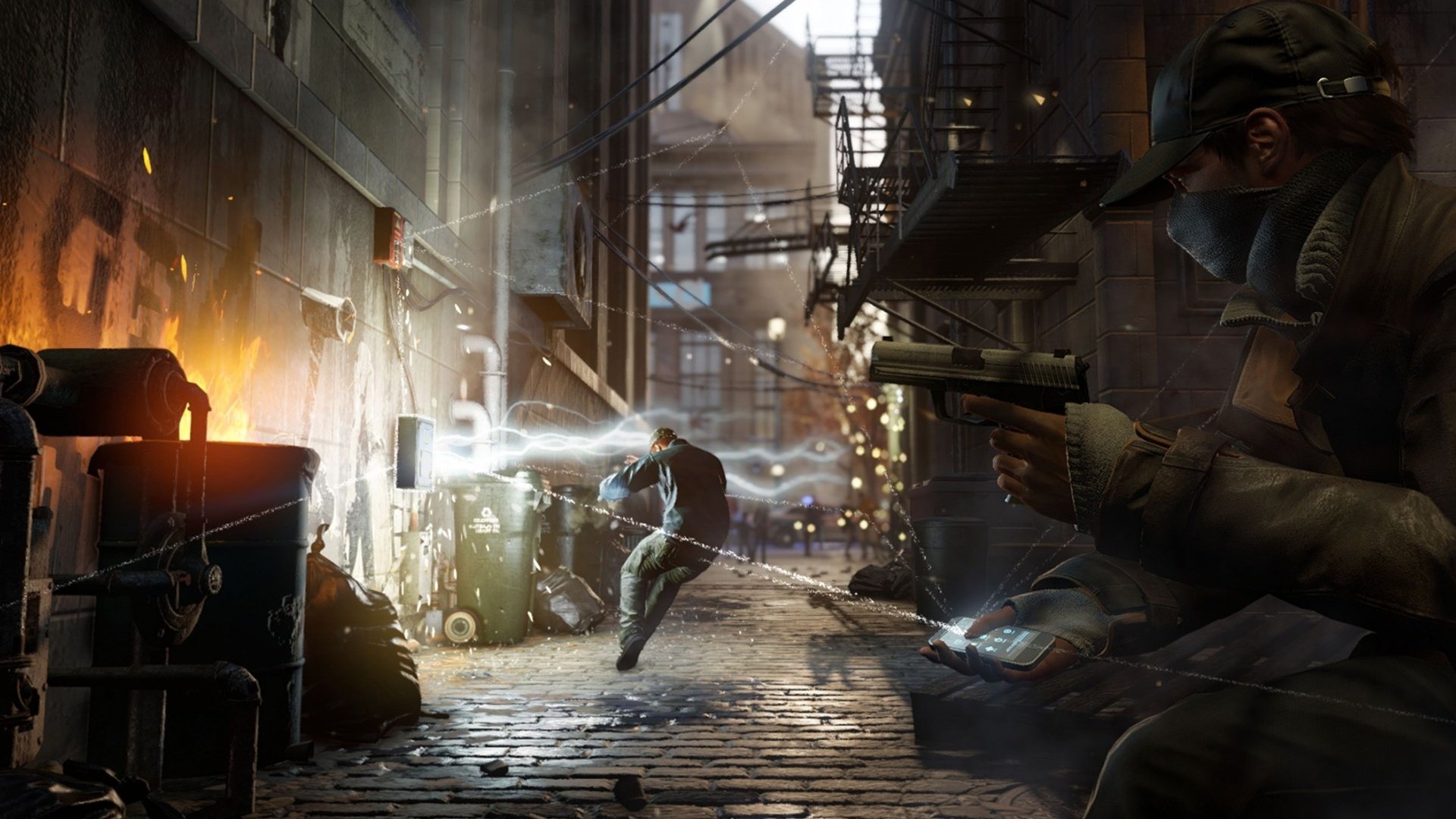 游戏,插画,看门狗,场景