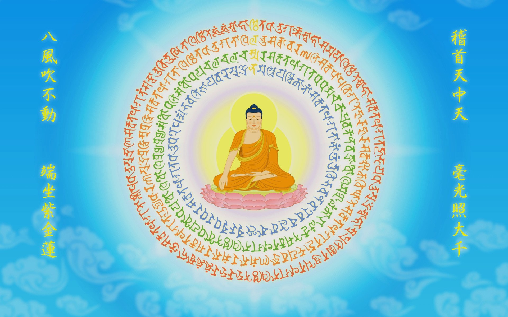 炫酷,佛像,佛教主题,3月5日