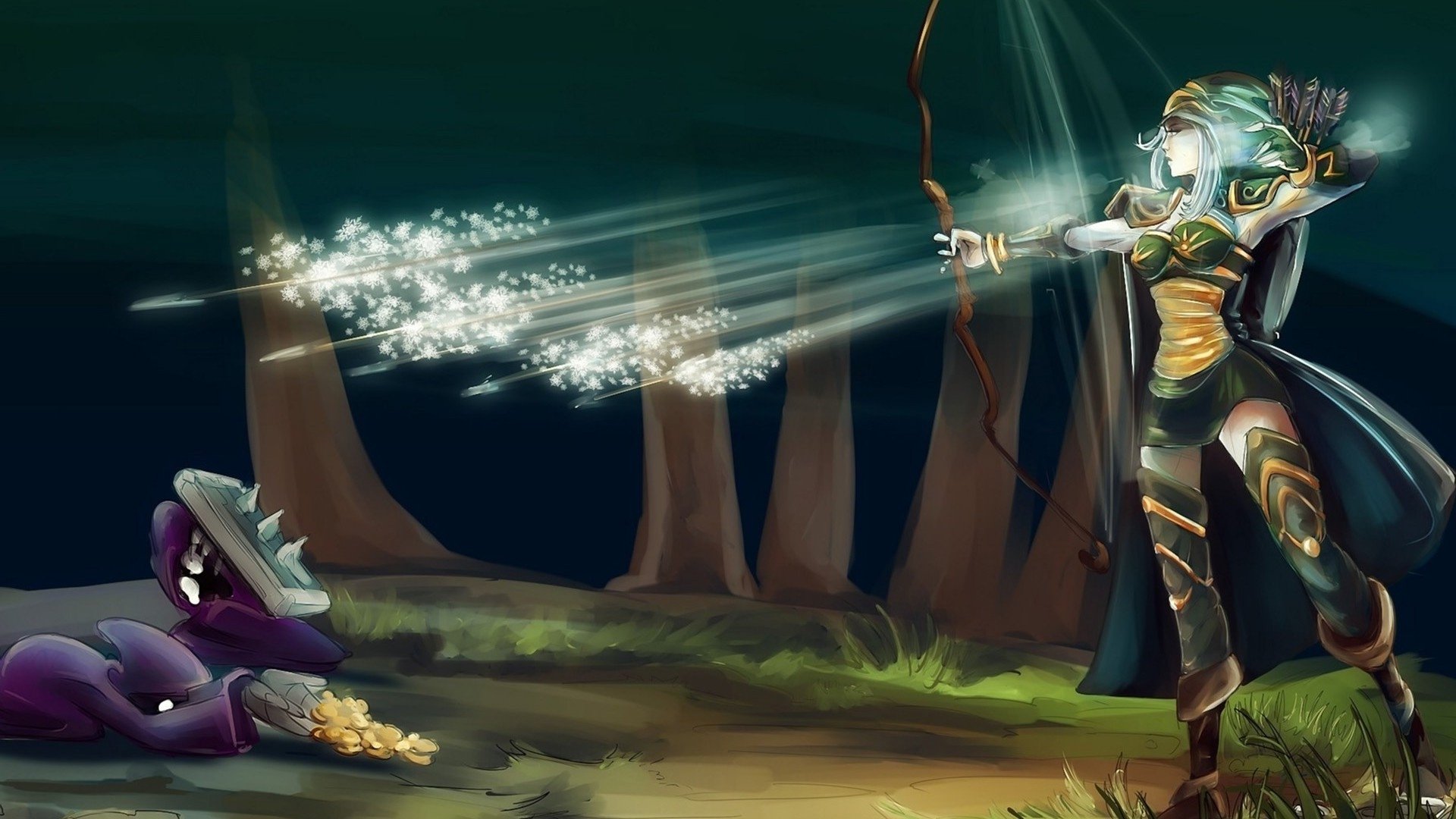 游戏,经典游戏,英雄联盟,寒冰射手,艾希