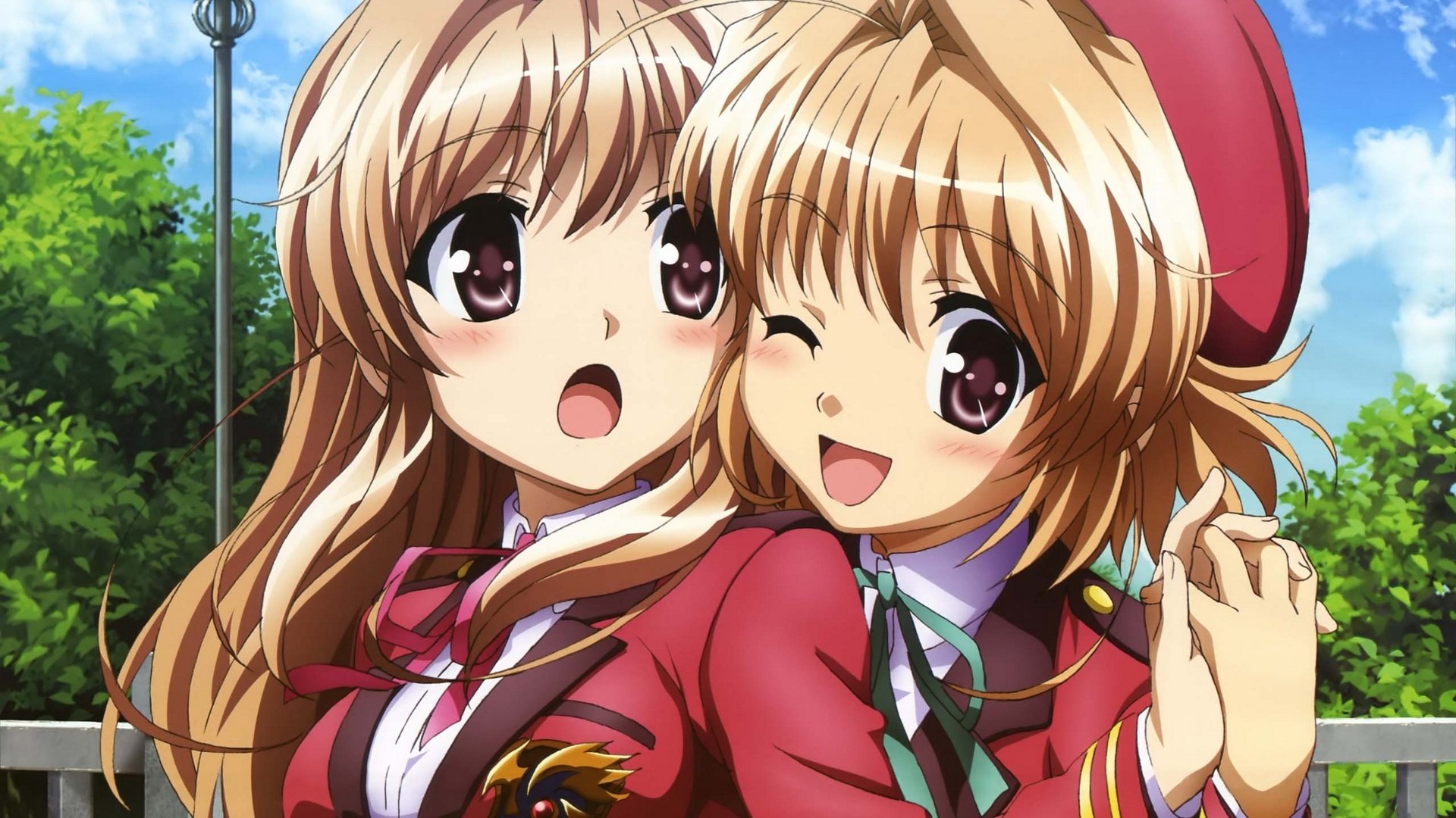 动漫,动漫少女,可爱,命运脉动,儿童桌面专用