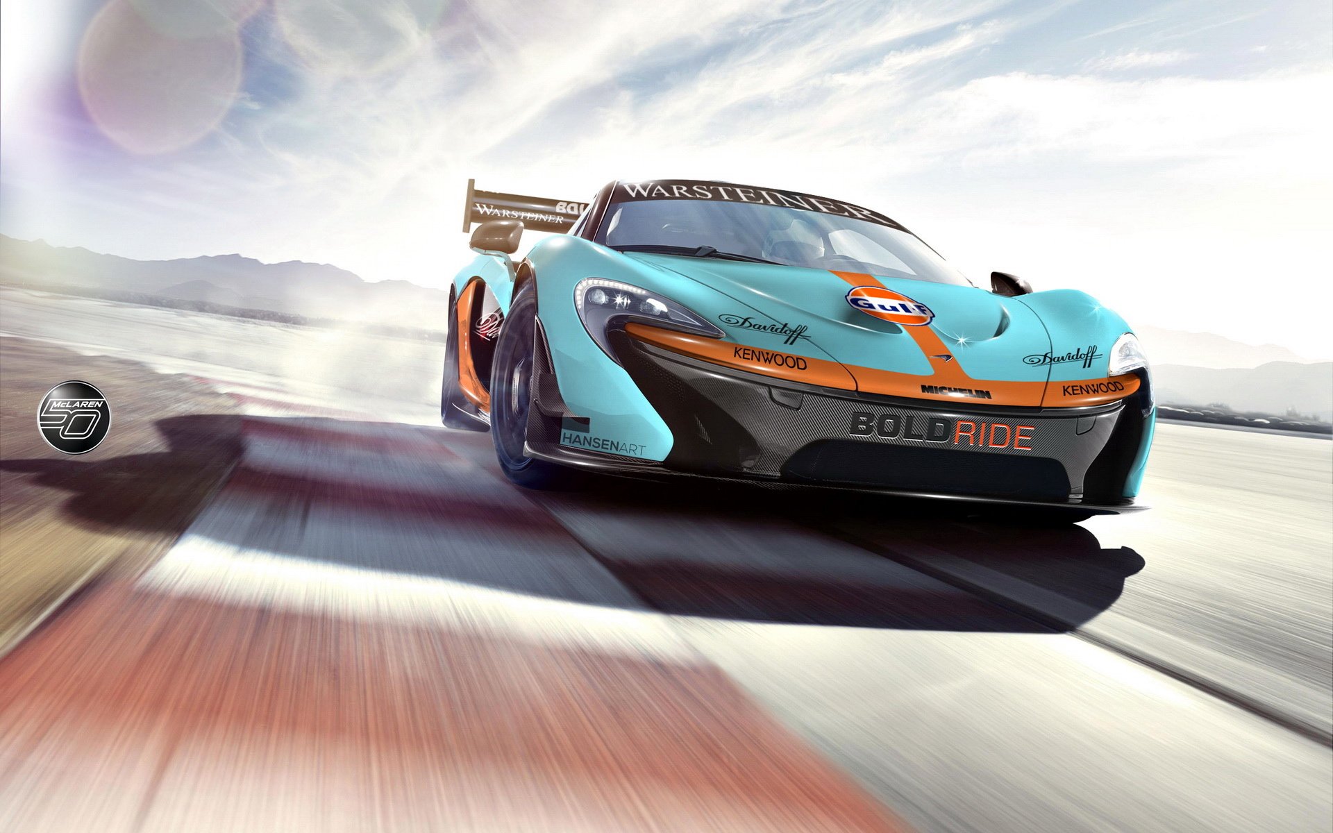 超跑,迈凯轮,儿童桌面专用