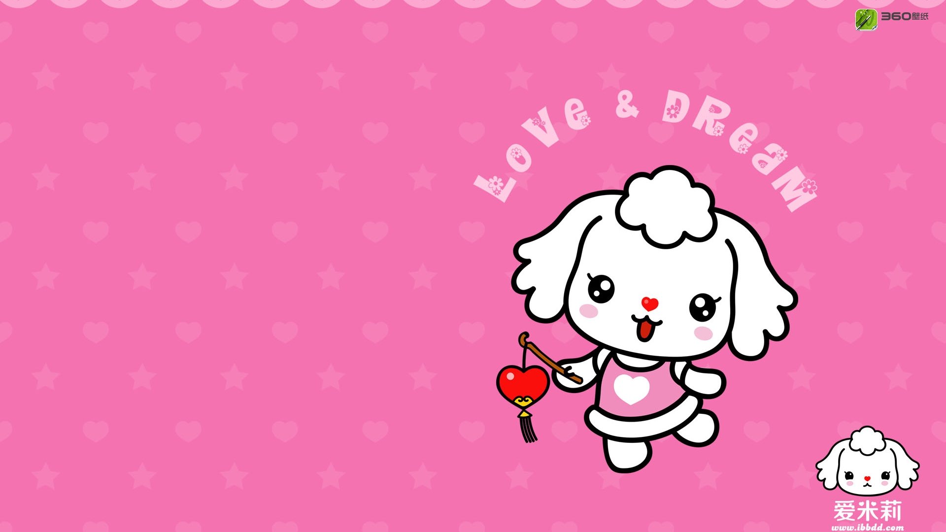 动漫,卡通,插画,手绘,爱米莉,Love&Dream,儿童桌面专用