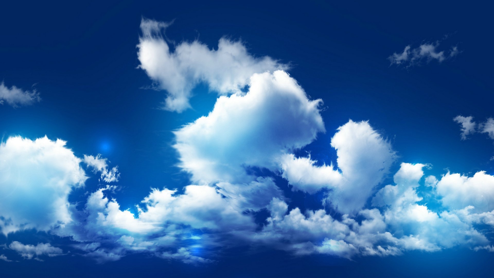 风景,蓝天白云,儿童桌面专用