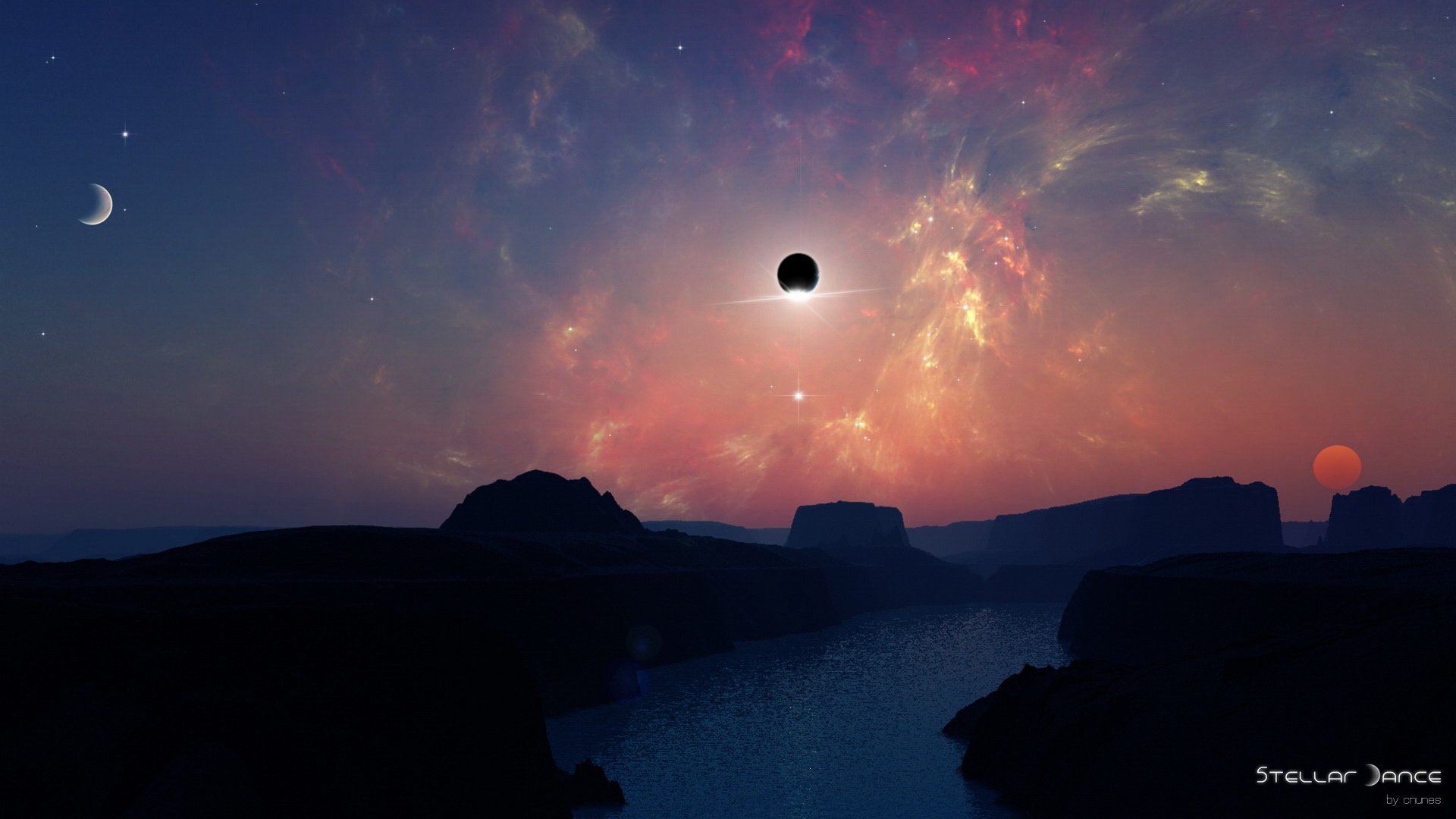 风景,奇幻梦境,星空,儿童桌面专用