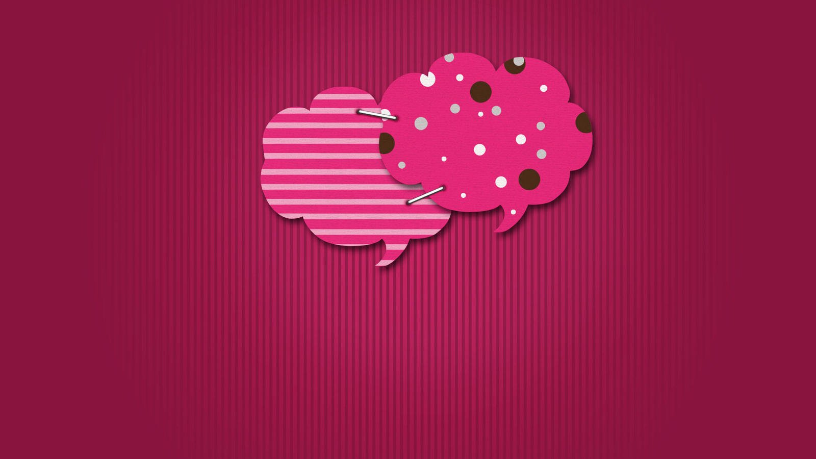 爱情美图,浪漫守护,在一起的两朵云