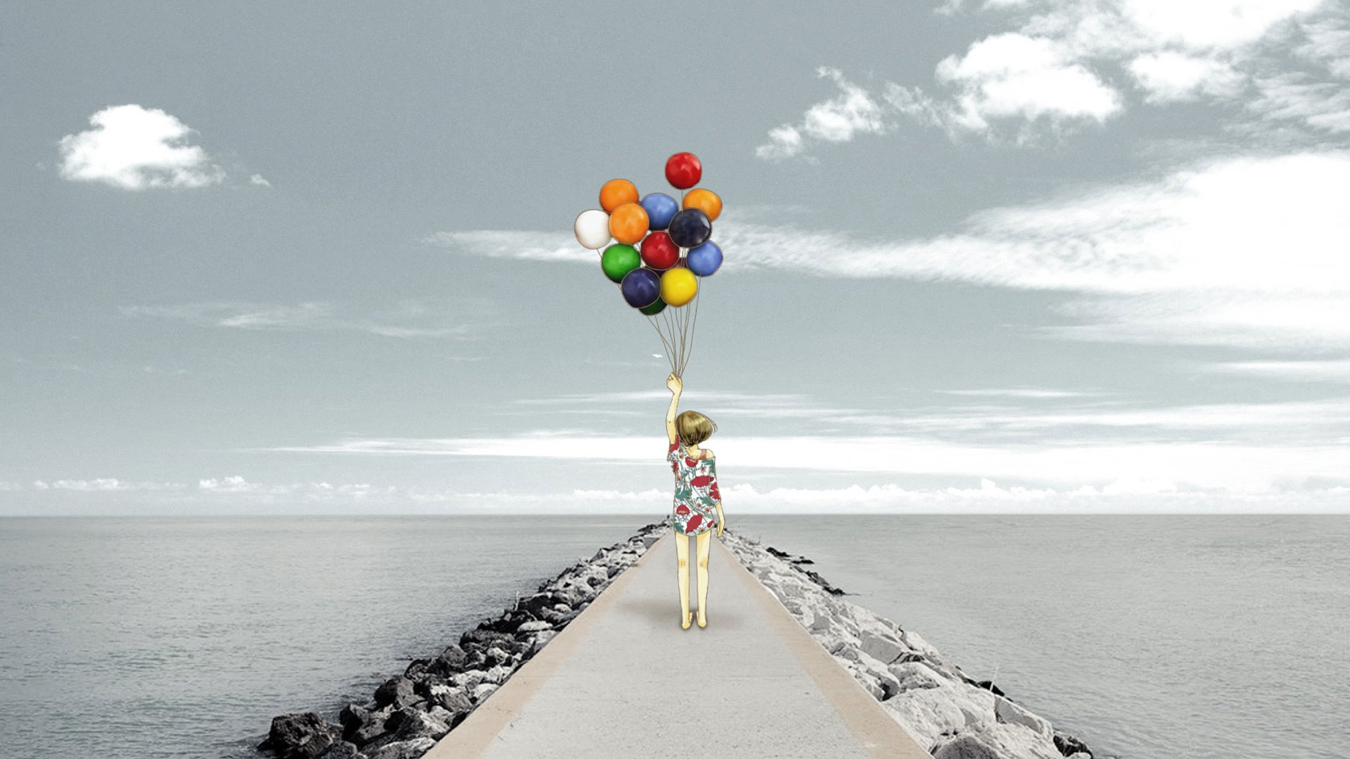 小清新,舒缓压力,儿童桌面专用